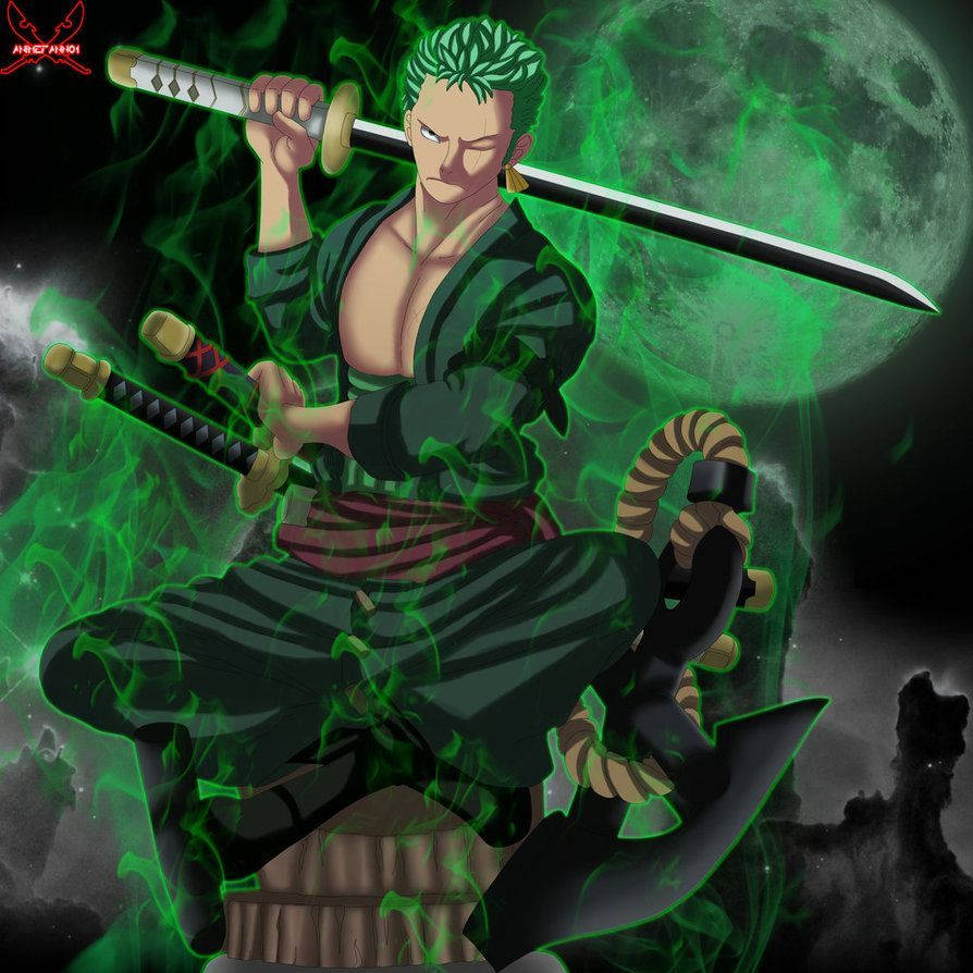 Zoro Green Wallpapers Wallpaper Cave