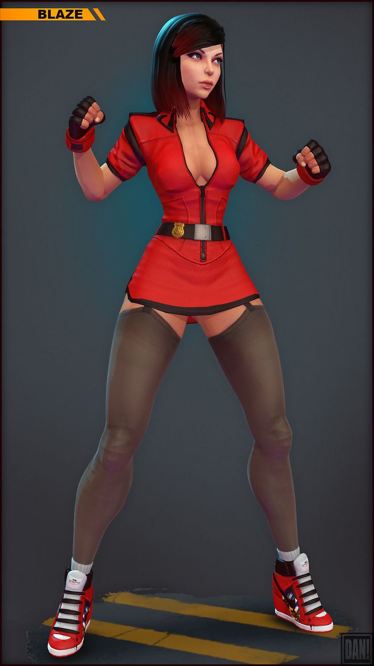 Blaze Fielding Streets Of Rage Fanart, Dan Pingston. Zbrush Models, Drawings, Zbrush Character