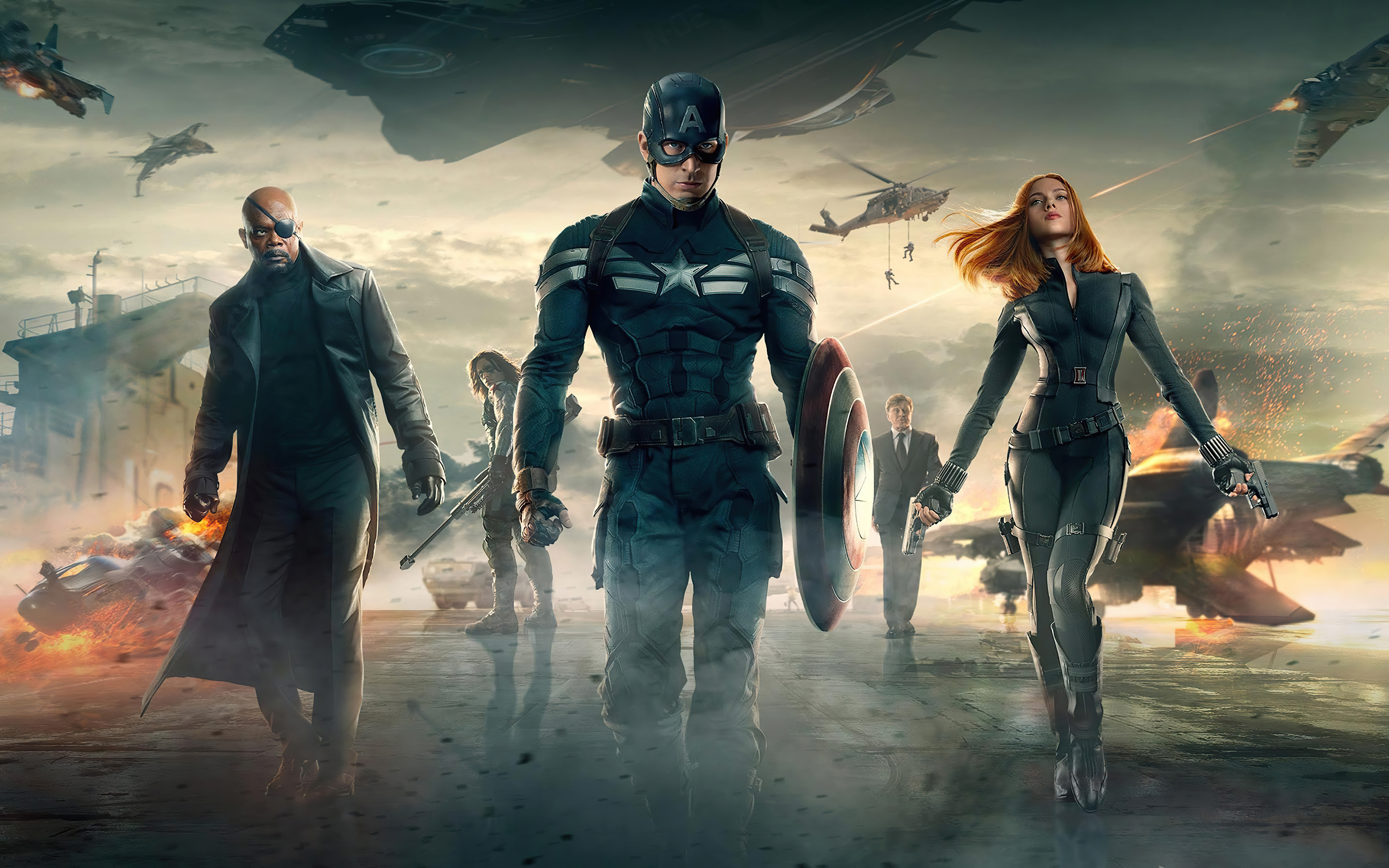 Captain America: The Winter Soldier HD Wallpaper and Background