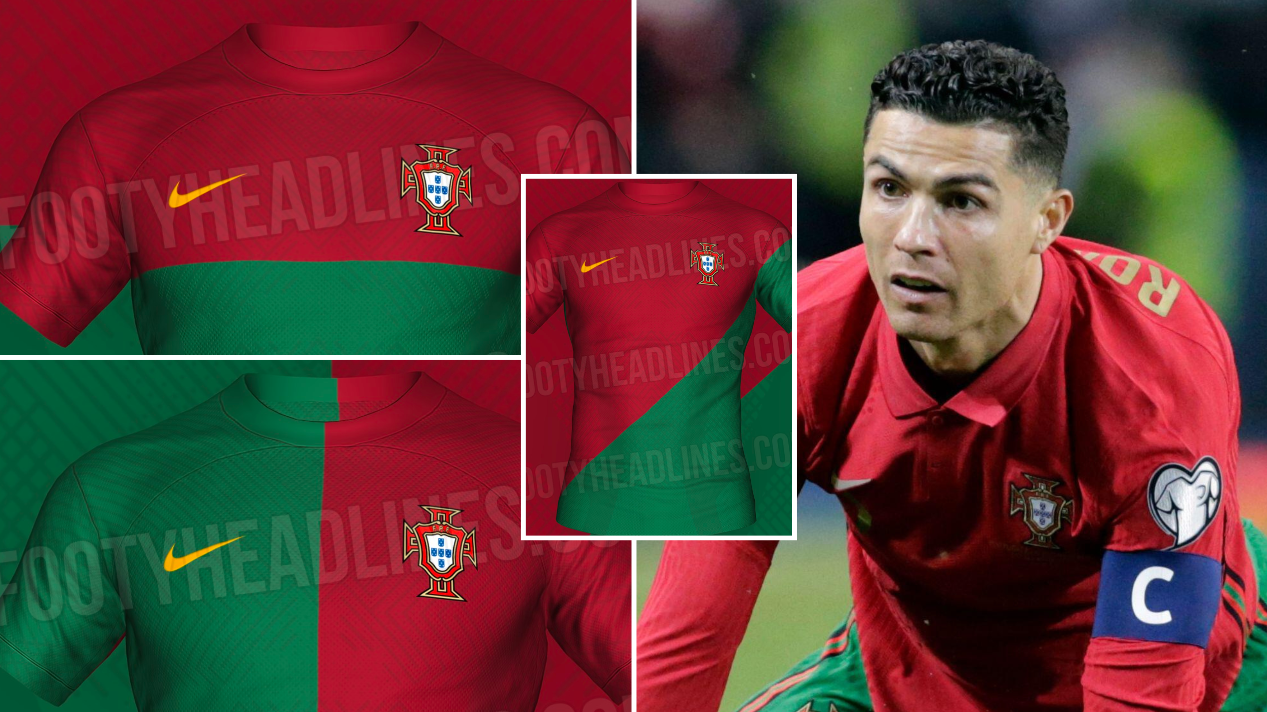 Designs For Portugal Kit At 2022 World Cup Leak Online