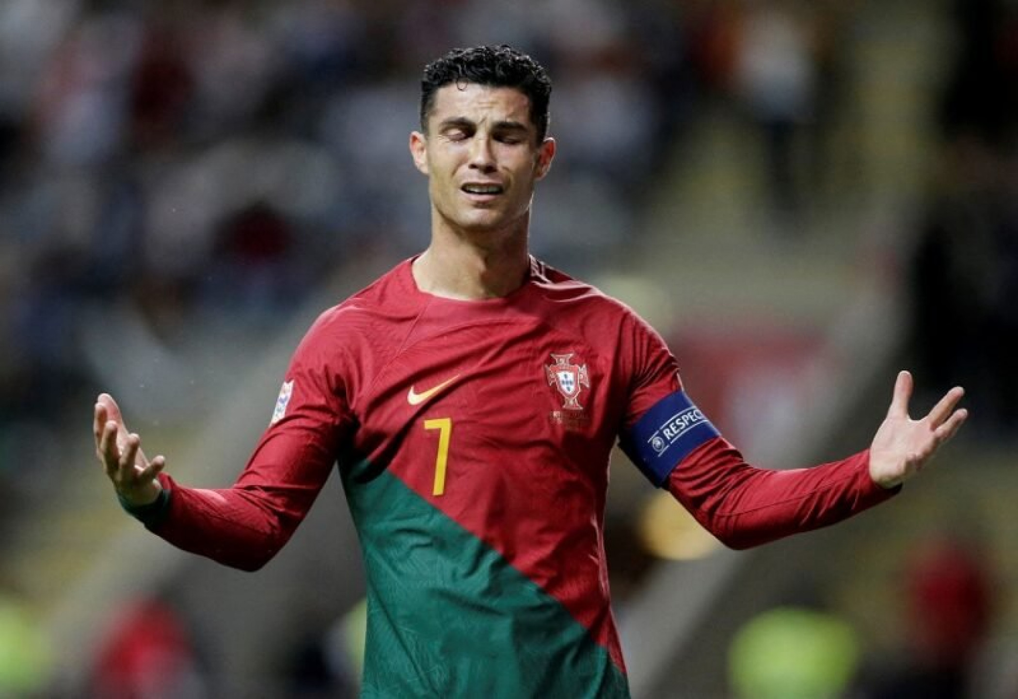 Dearborn. World Cup Qatar. The Portuguese national team shocked Ronaldo