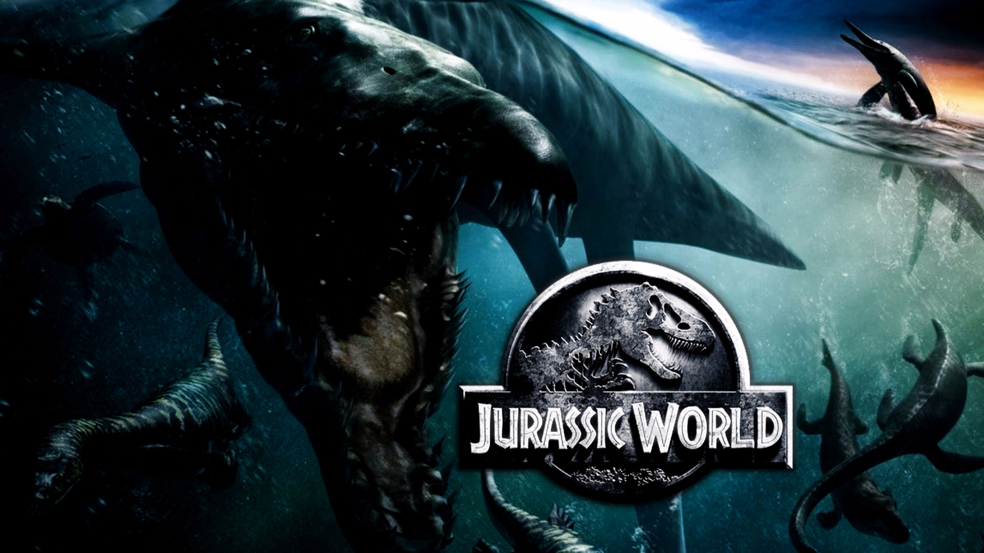 Jurassic World 4K wallpaper