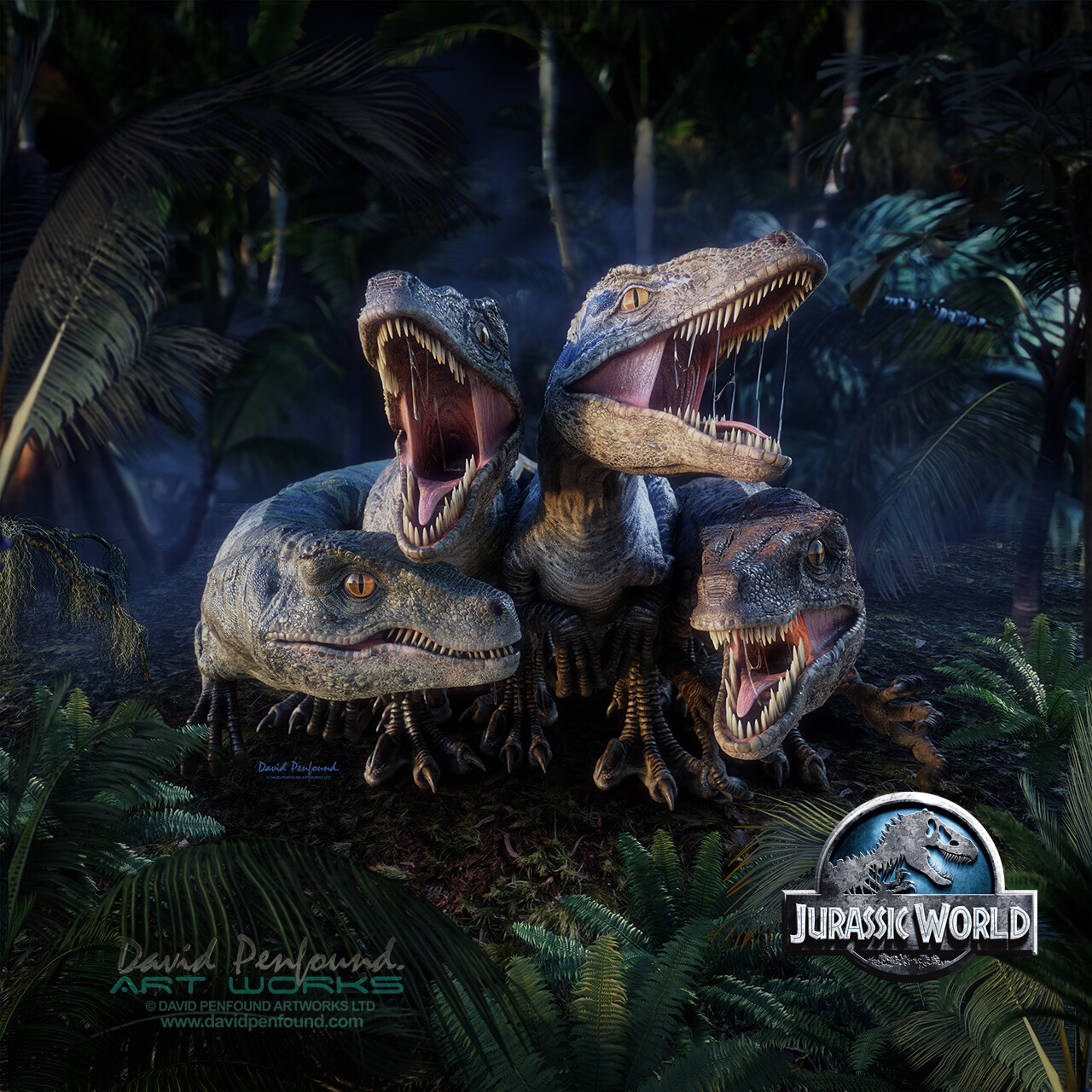 Jurassic World Work 2015 Various Image Animation
