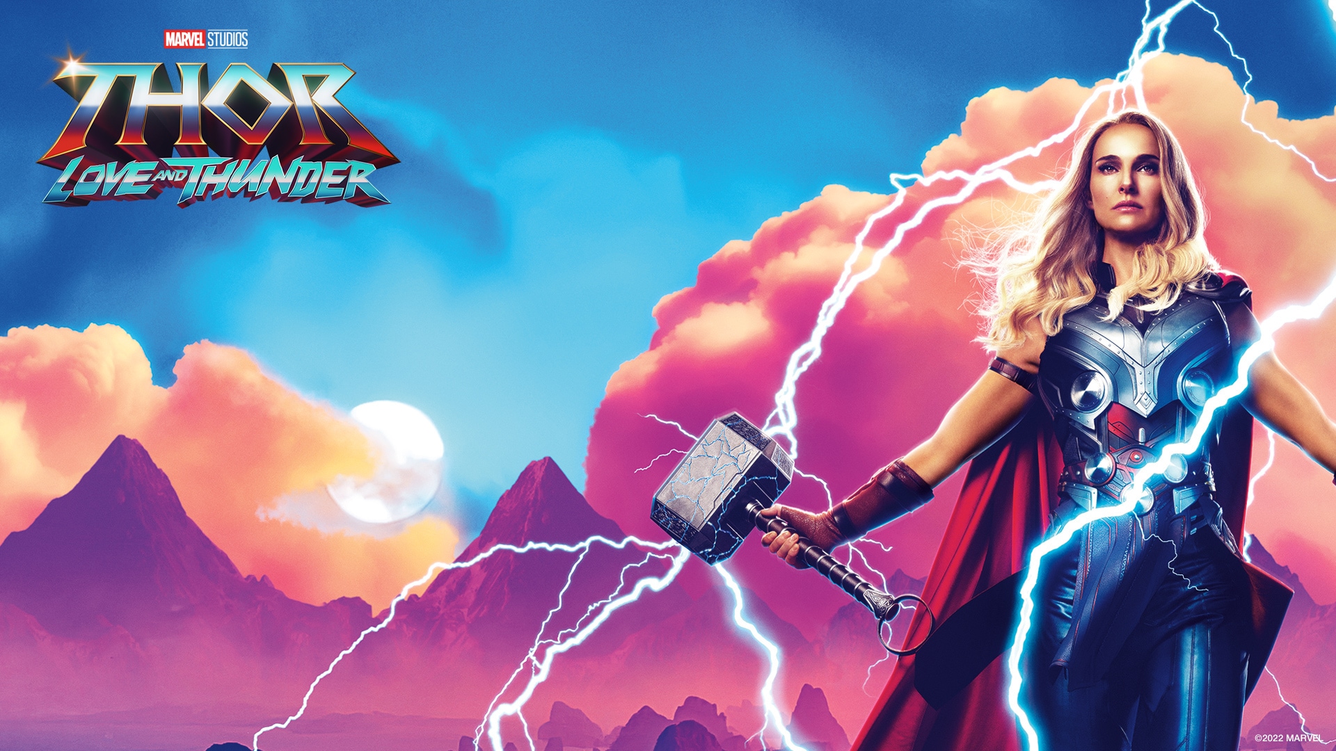 Prepare For The Arrival Of Marvel Studios' Thor: Love And Thunder with These Electrifying Wallpaper For Your Mobile And Video Calls!