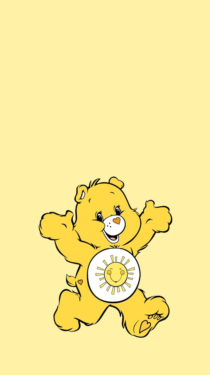 아이폰 고화질 배경화면 케어베어. Bear wallpaper, Cartoon wallpaper, iPhone wallpaper cat