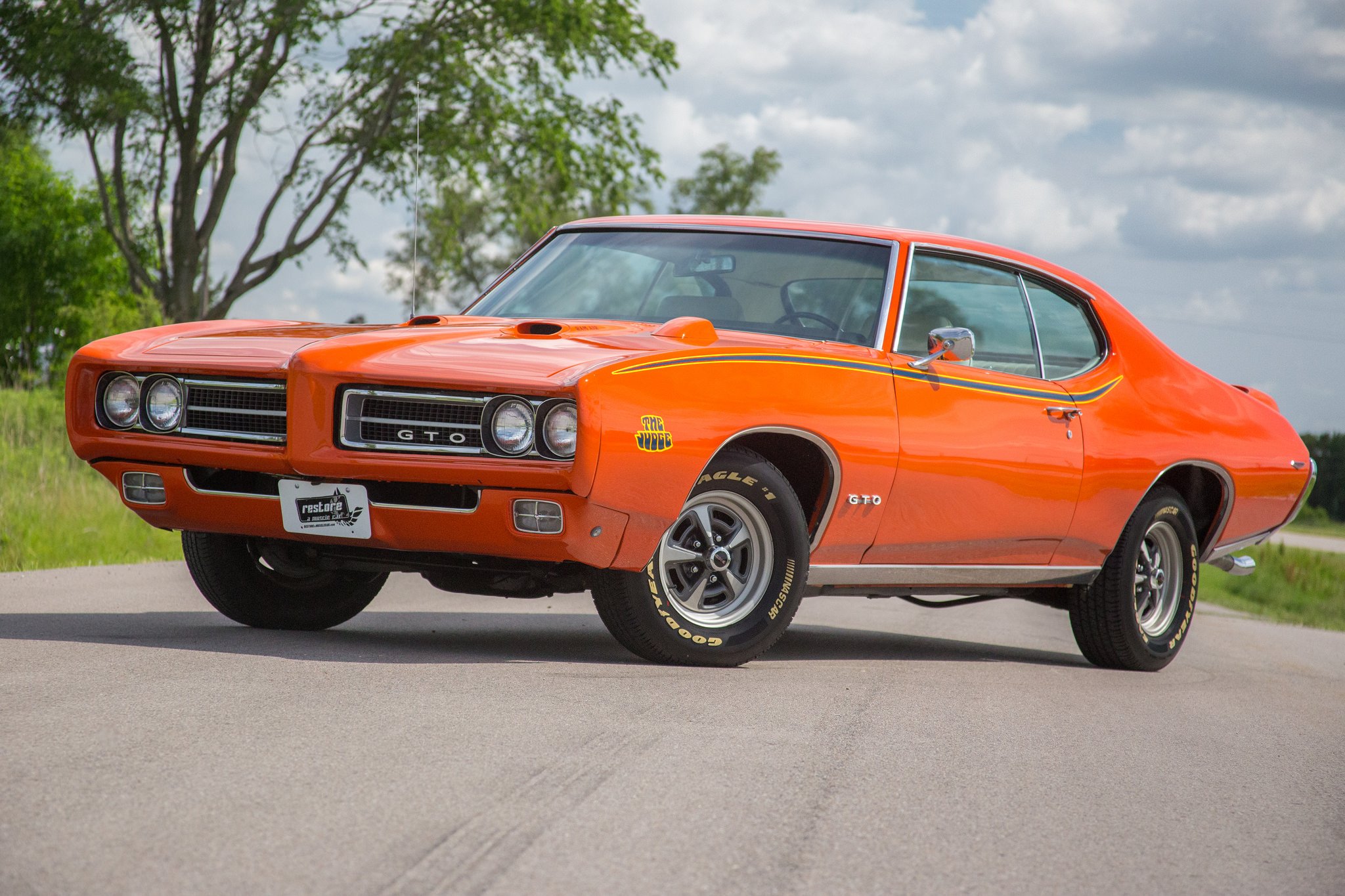 Pontiac, Gto, Judge, Cars, Coupe Wallpaper HD / Desktop and Mobile Background