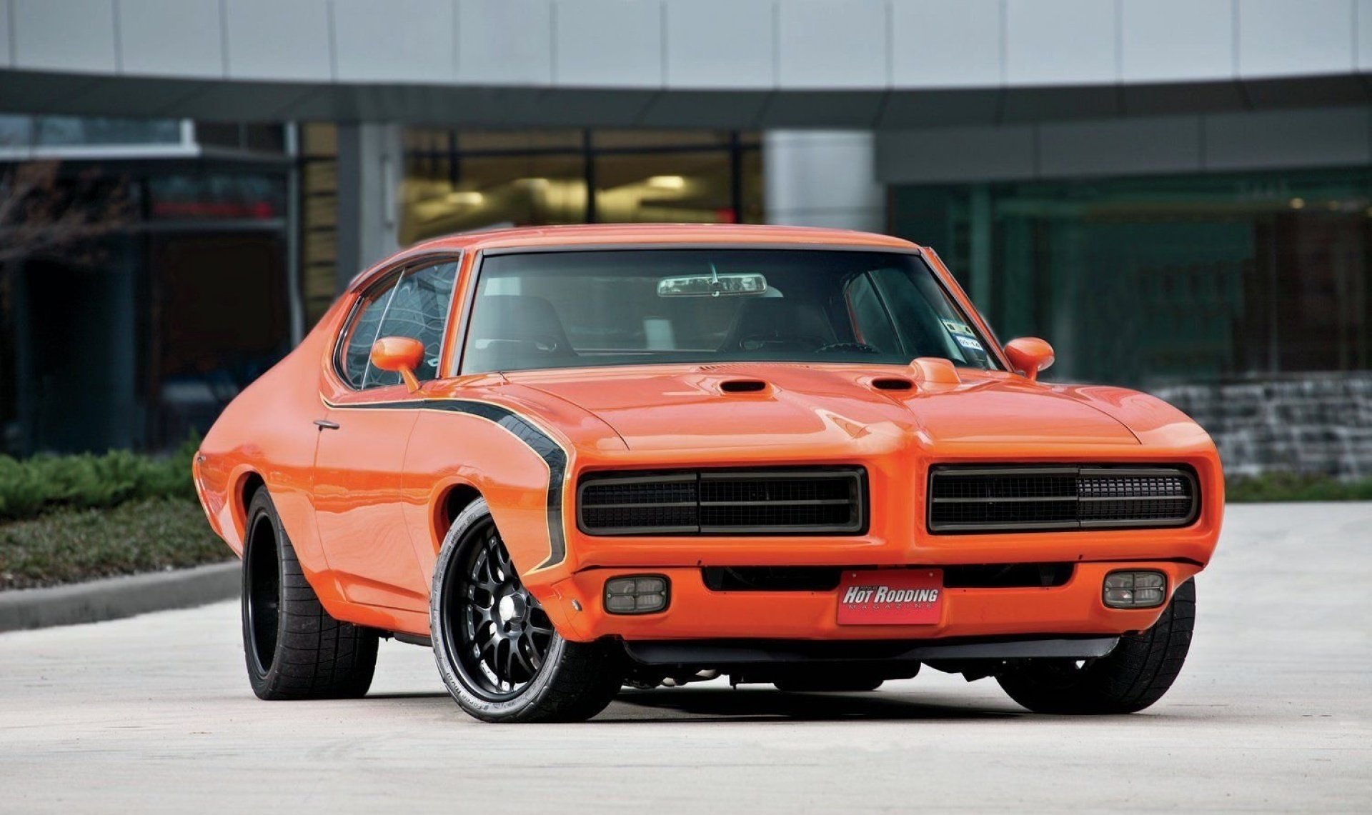 Wallpaper. Cars. photo. picture. Pontiac, gto, 1969