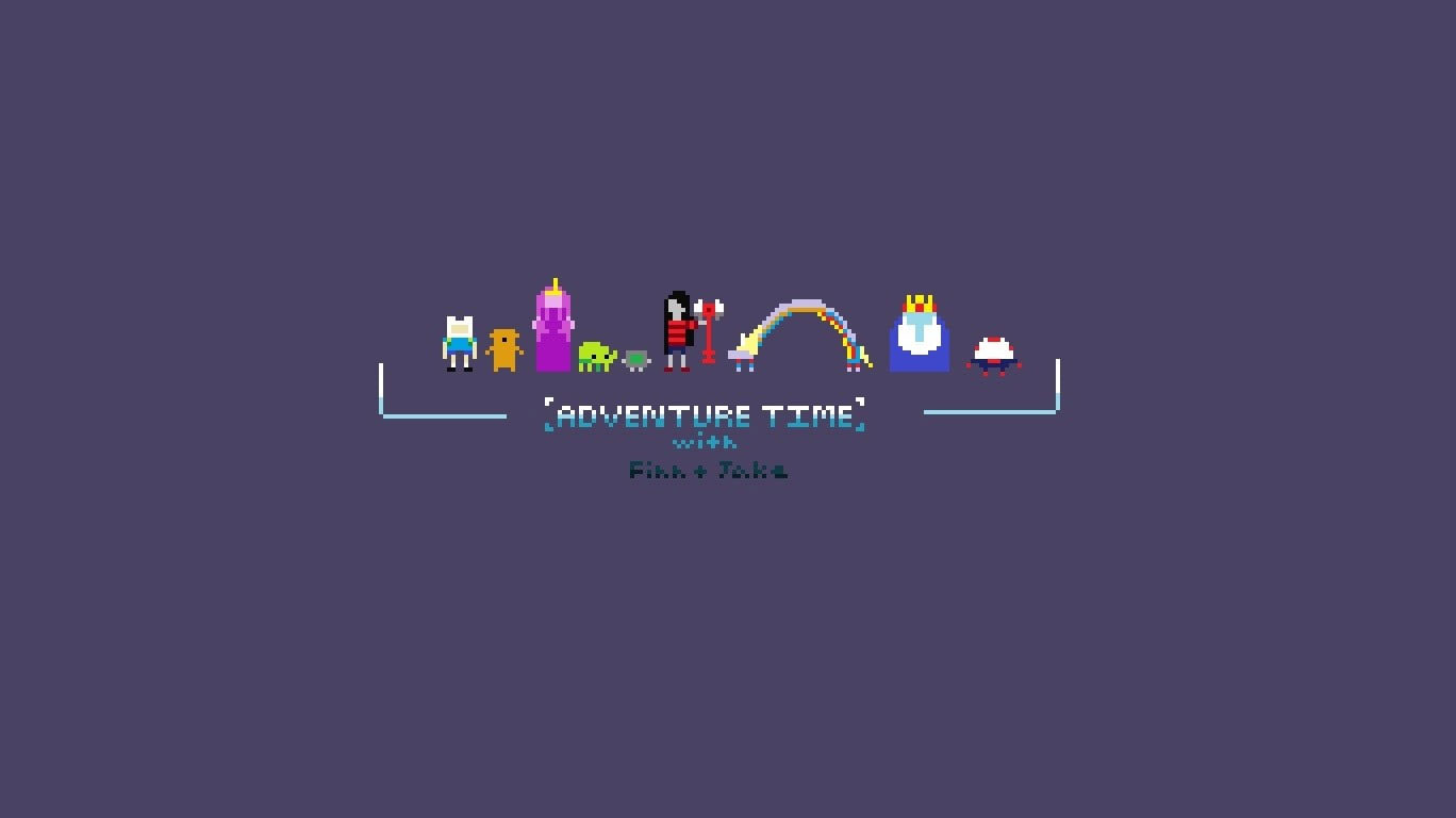 Wallpaper Adventure Time Poster, 8 Bit • Wallpaper For You