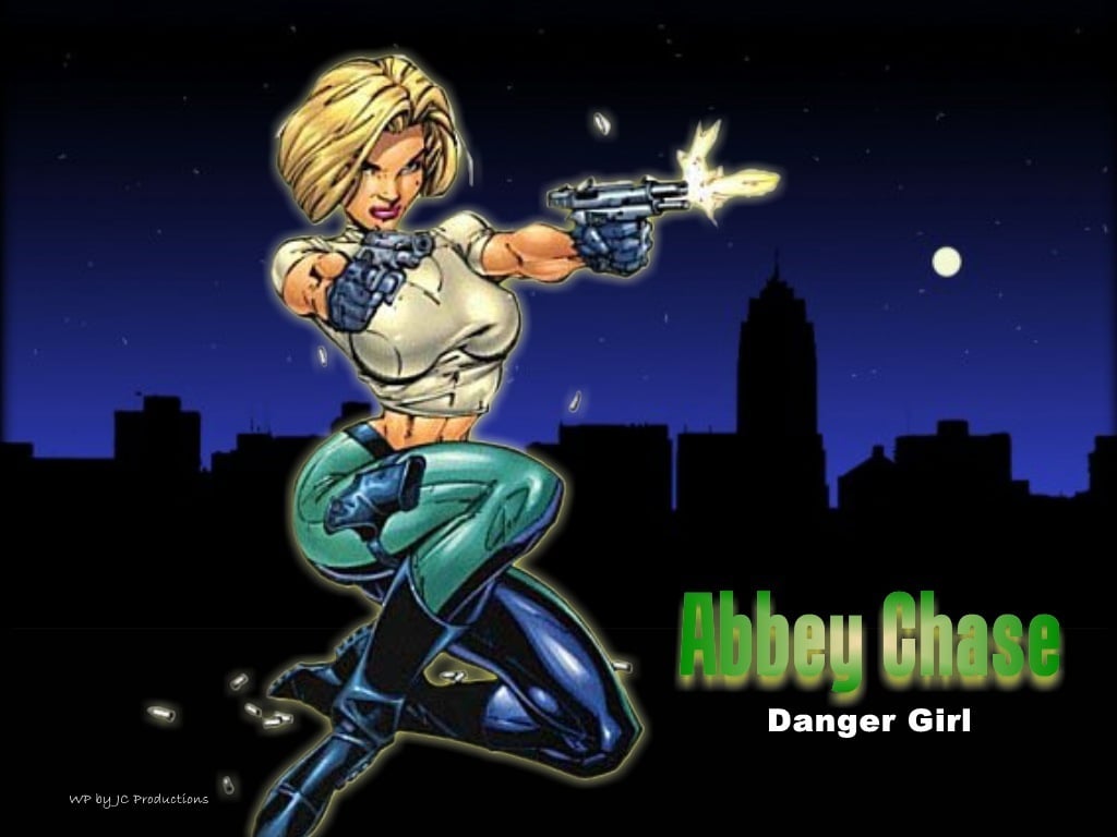 Abbey Chase from the Danger Girl comics Books Wallpaper