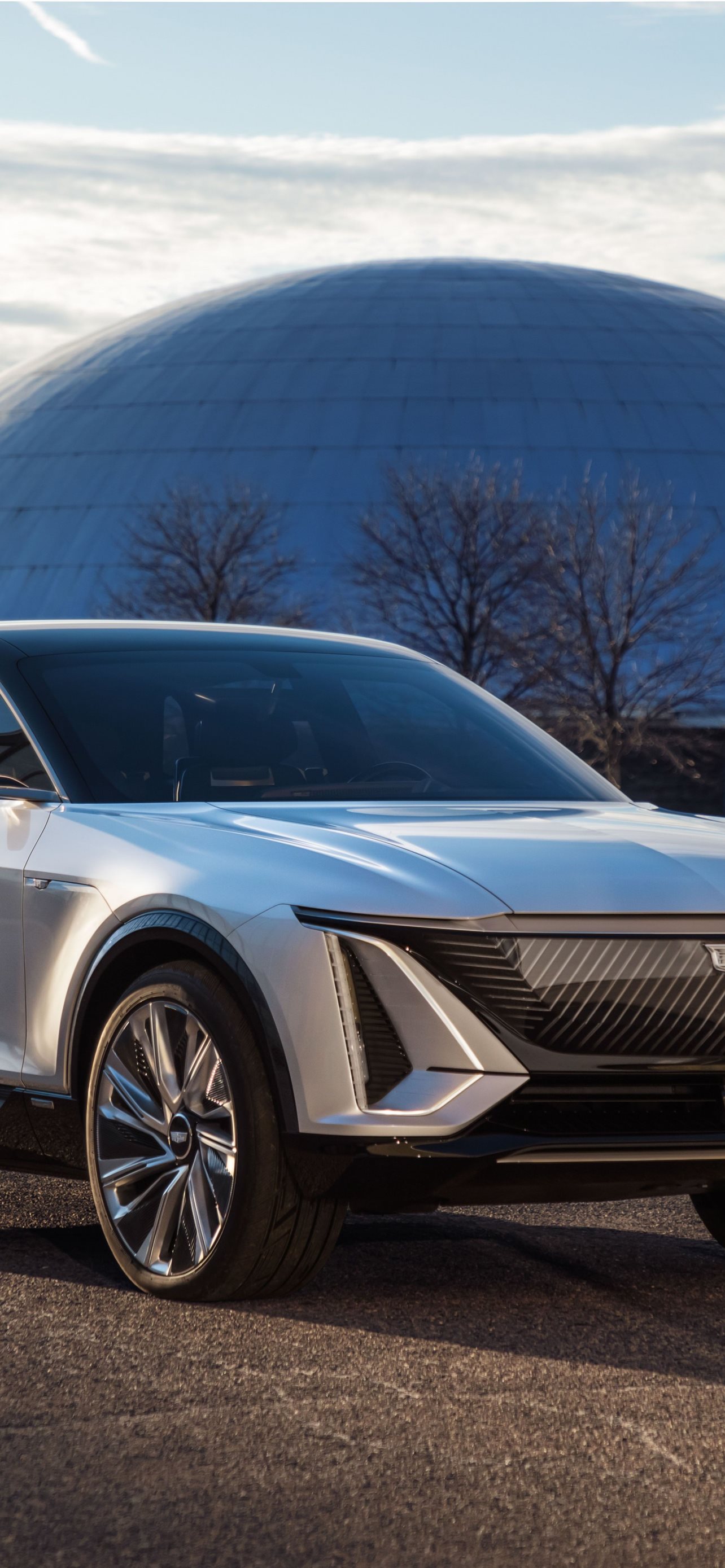 Cadillac Lyriq SUV 2021 cars electric cars 8K Cars. iPhone Wallpaper Free Download