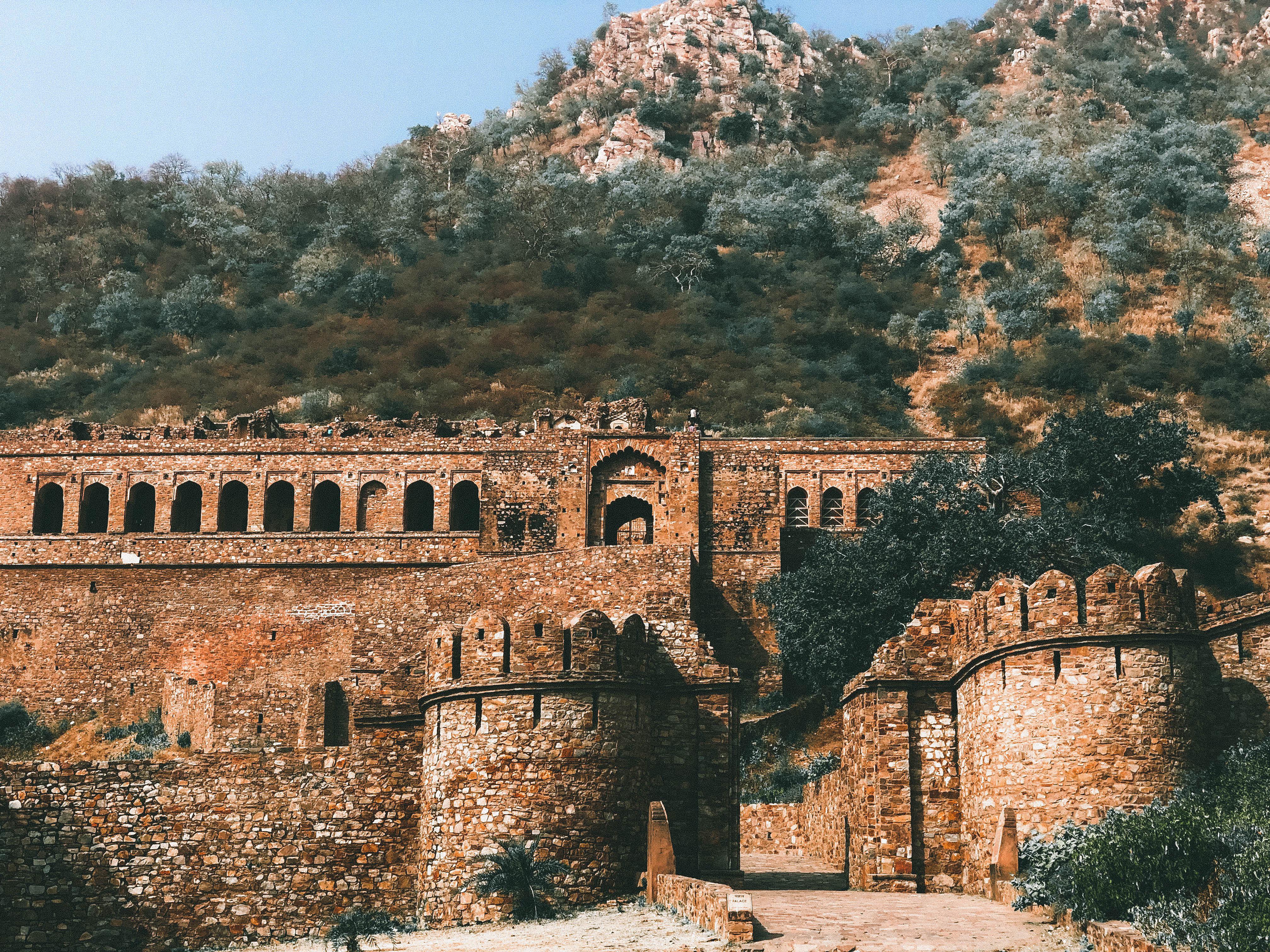 Bhangarh Fort, Rajasthan, India haunted. Taken on iPhone in 2018