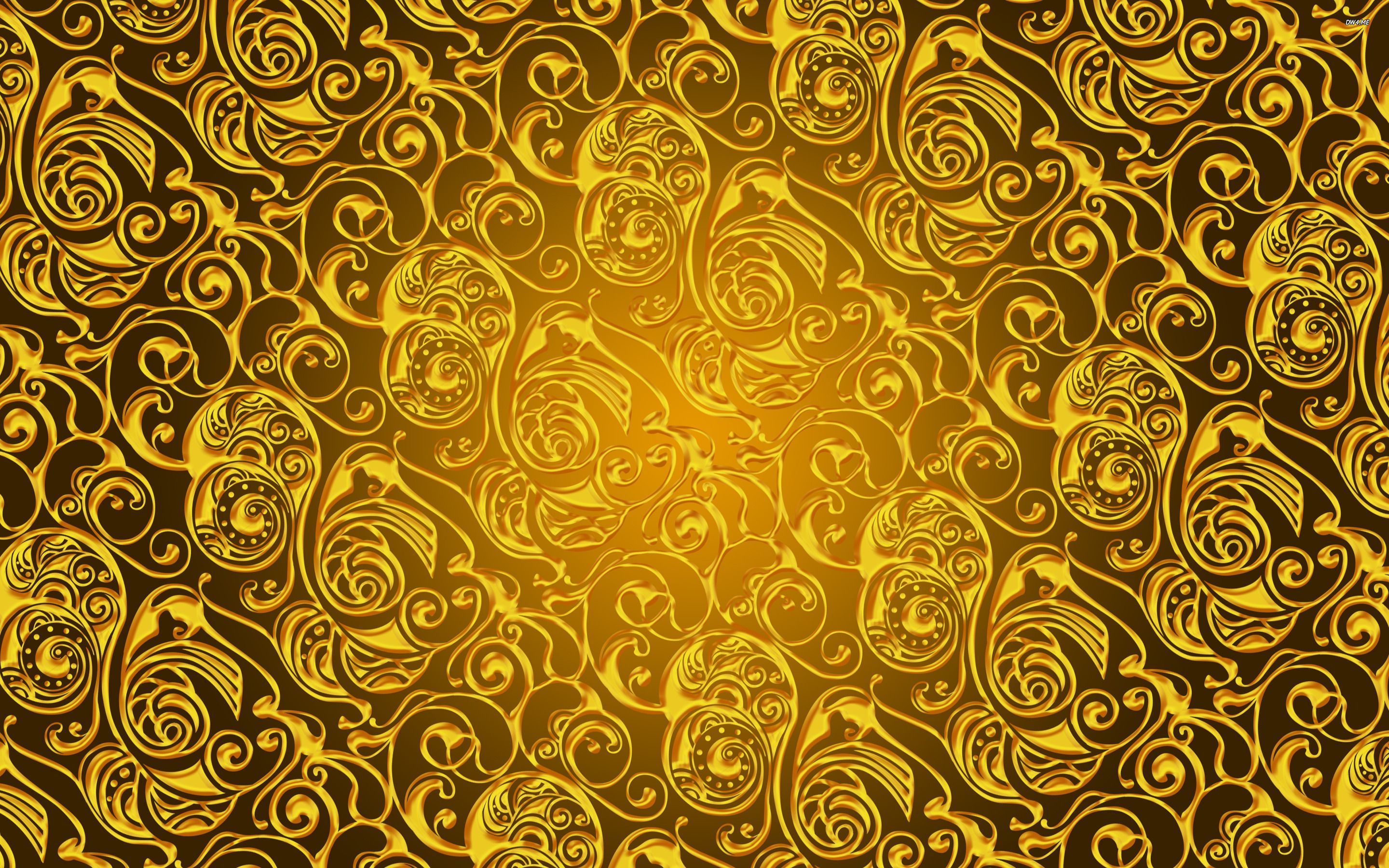 Gold Art Wallpaper