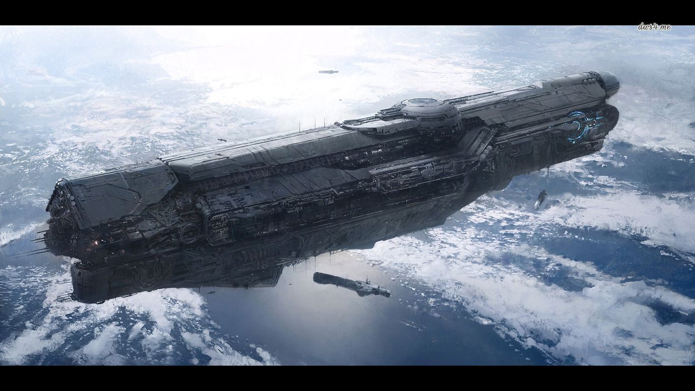 UNSC Infinity 4 HD wallpaper. Concept ships, Sci fi spaceships, Sci fi concept art