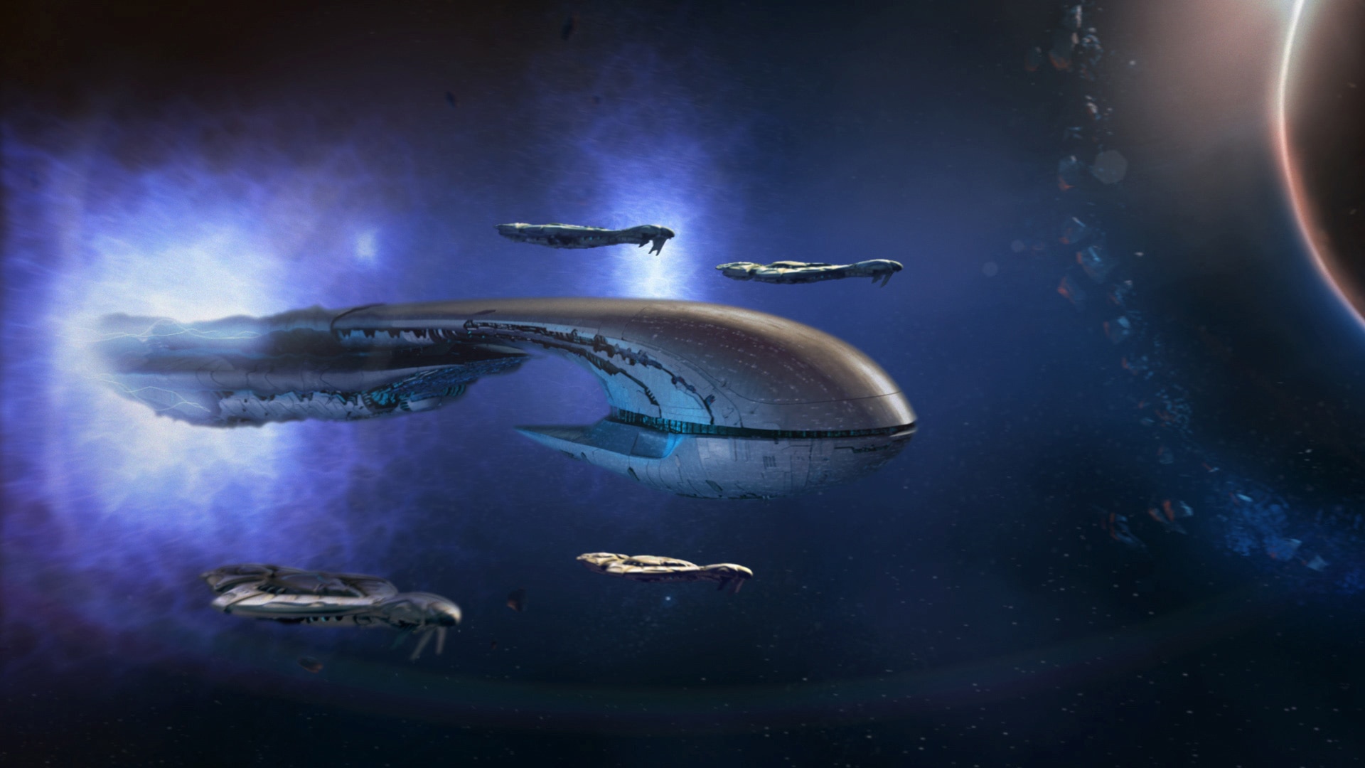 Steam Műhely::Halo: Covenant Warships (Scaled down, Shielded)