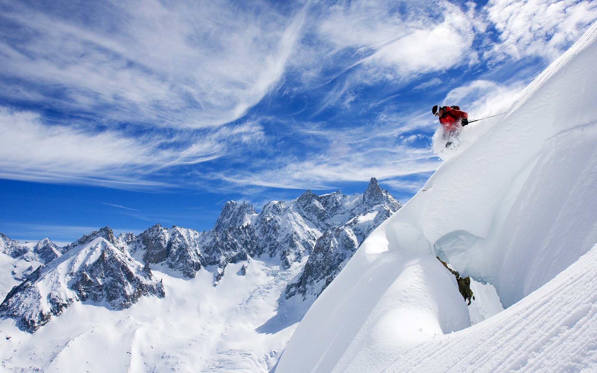 Skiing HD Wallpaper and Background