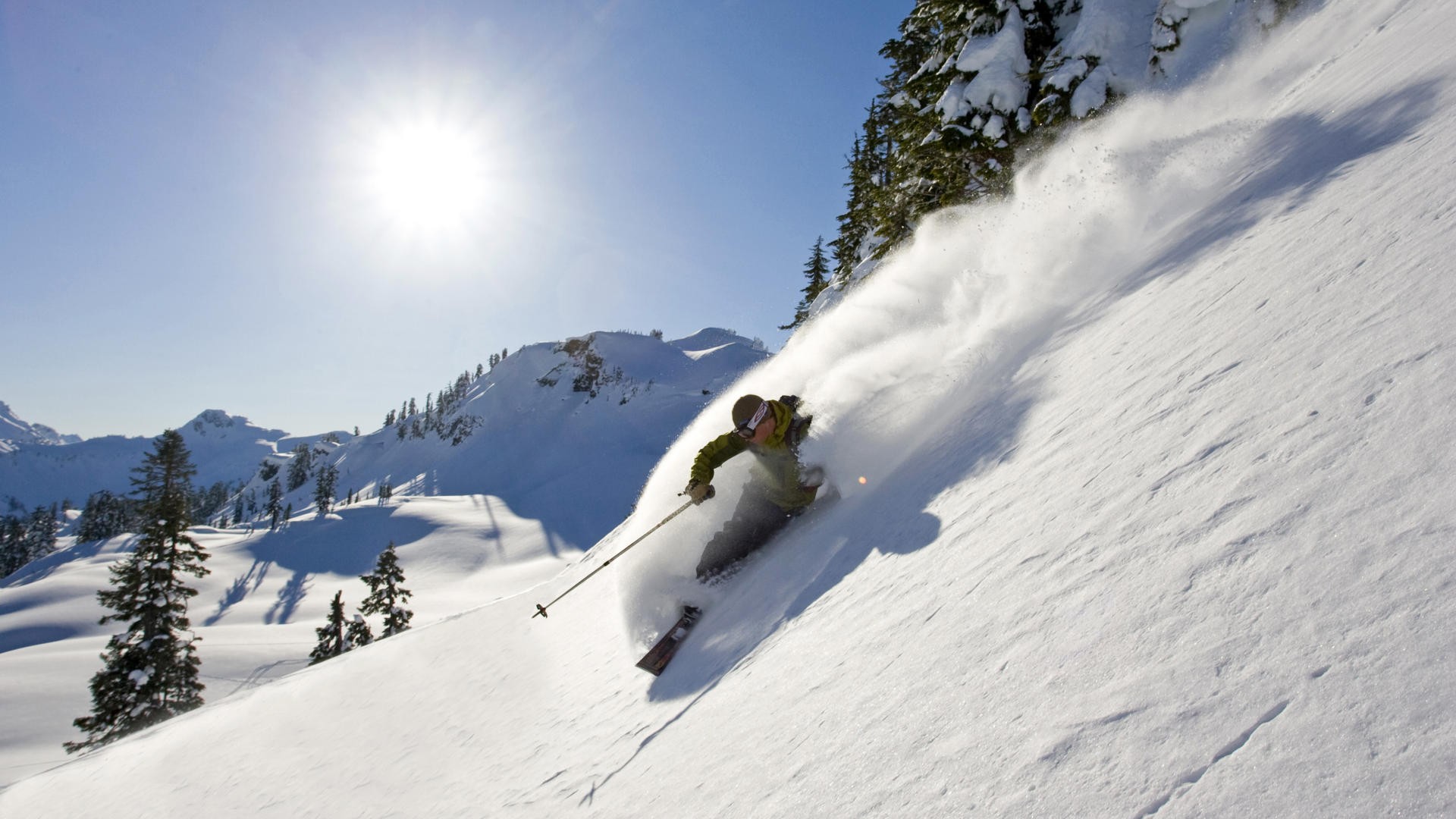 Skiing HD Wallpaper and Background