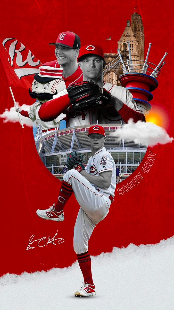 Cincinnati Reds no Twitter: ‼️ FAN FEATURE FRIDAY ‼️ On Monday we asked you to tweet us your custom Reds phone wallpaper. Here are our faves courtesy of and @jessybessySW!