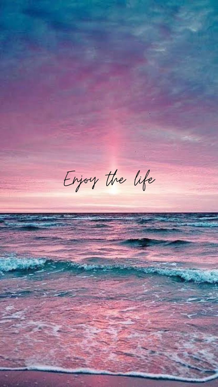 Enjoy the life. Pretty phone wallpaper, Phone wallpaper quotes, Beaut. Pretty wallpaper background, Wallpaper iphone quotes background, Pretty phone wallpaper