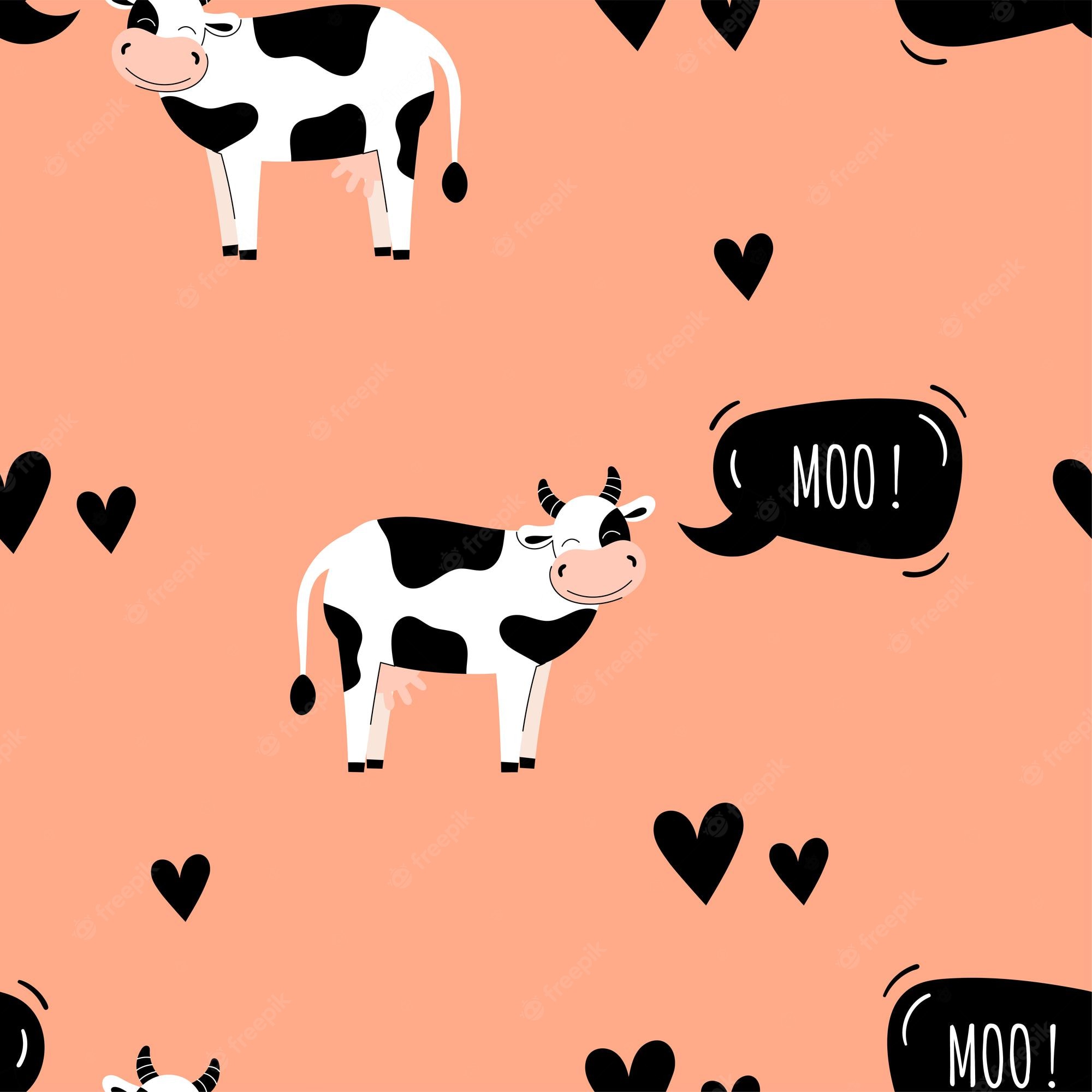 Baby cow wallpaper Image. Free Vectors, & PSD
