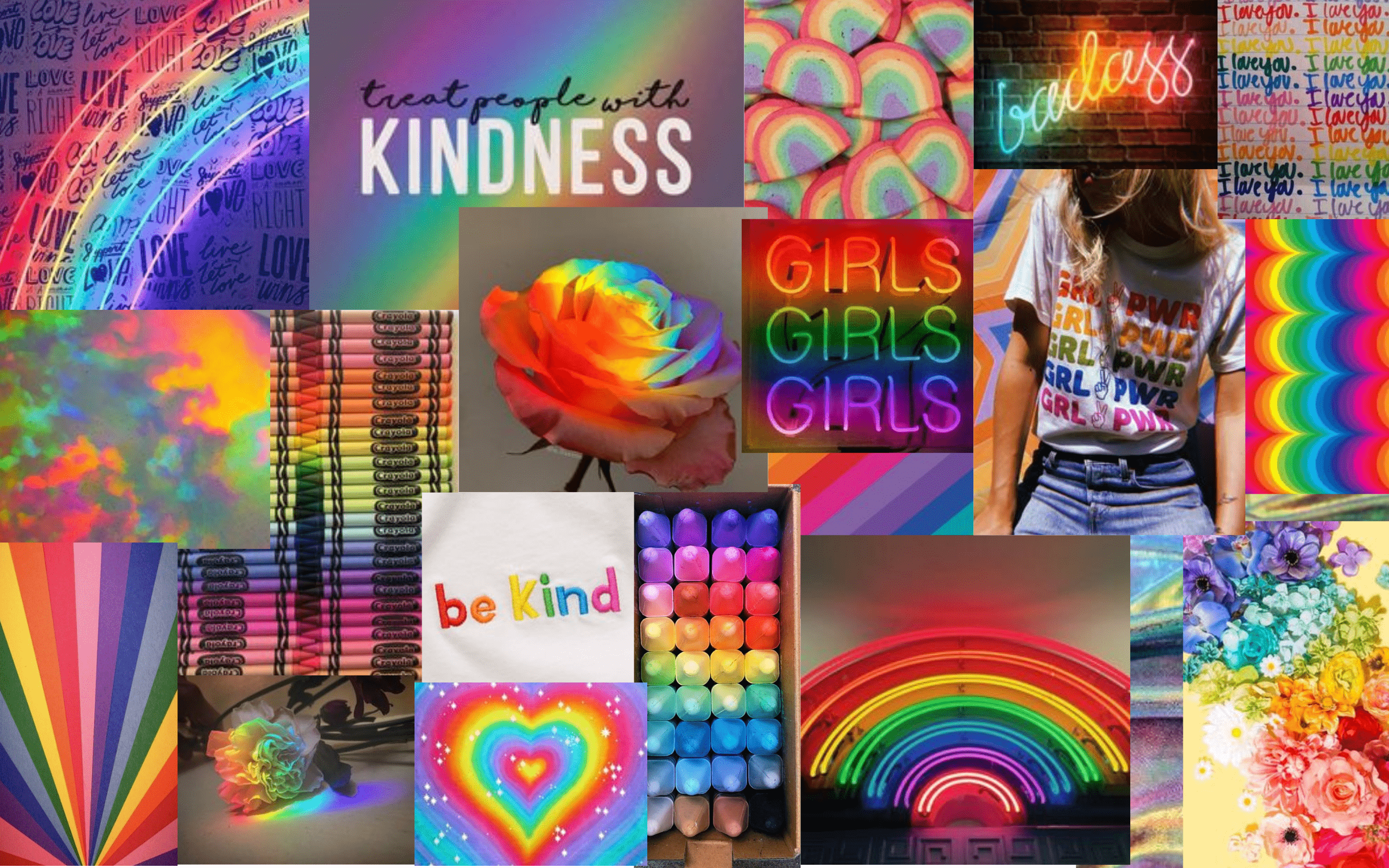 Rainbow Aesthetic Wallpaper