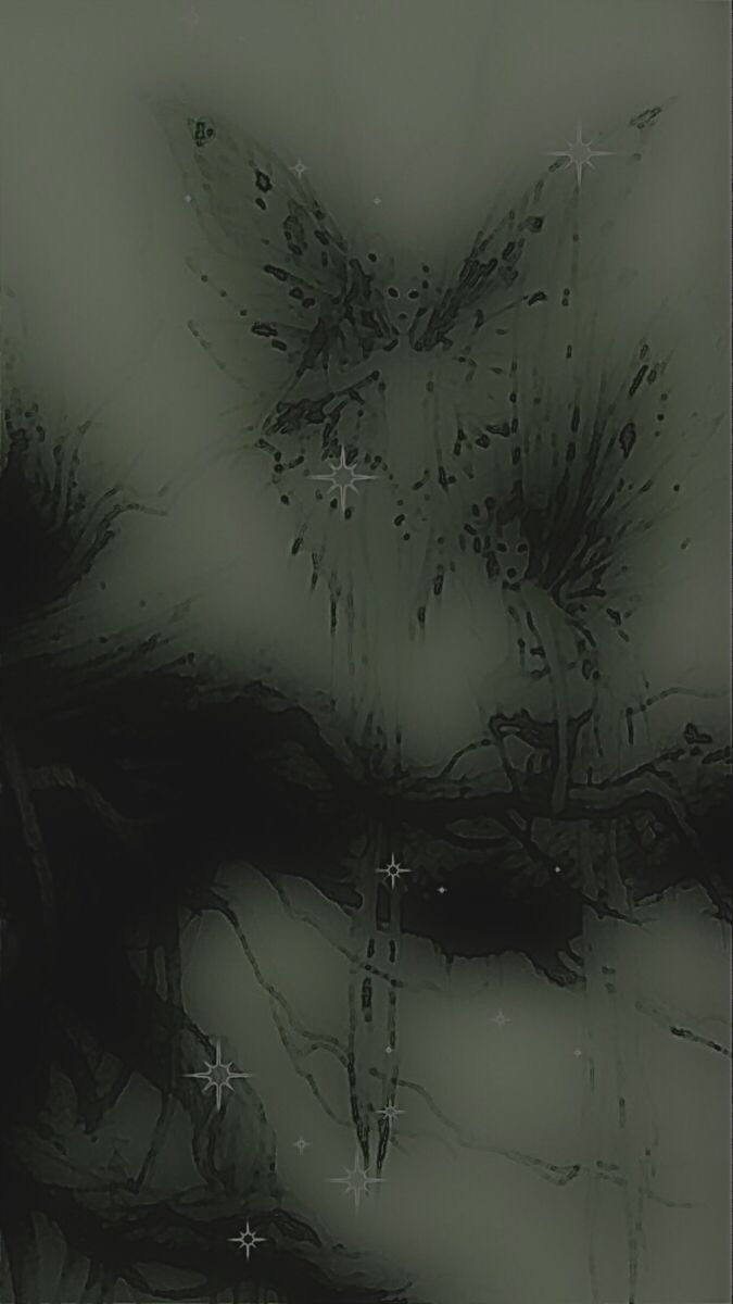 grunge fairycore wallpaper. Dark green aesthetic, Goth wallpaper, Fairy wallpaper