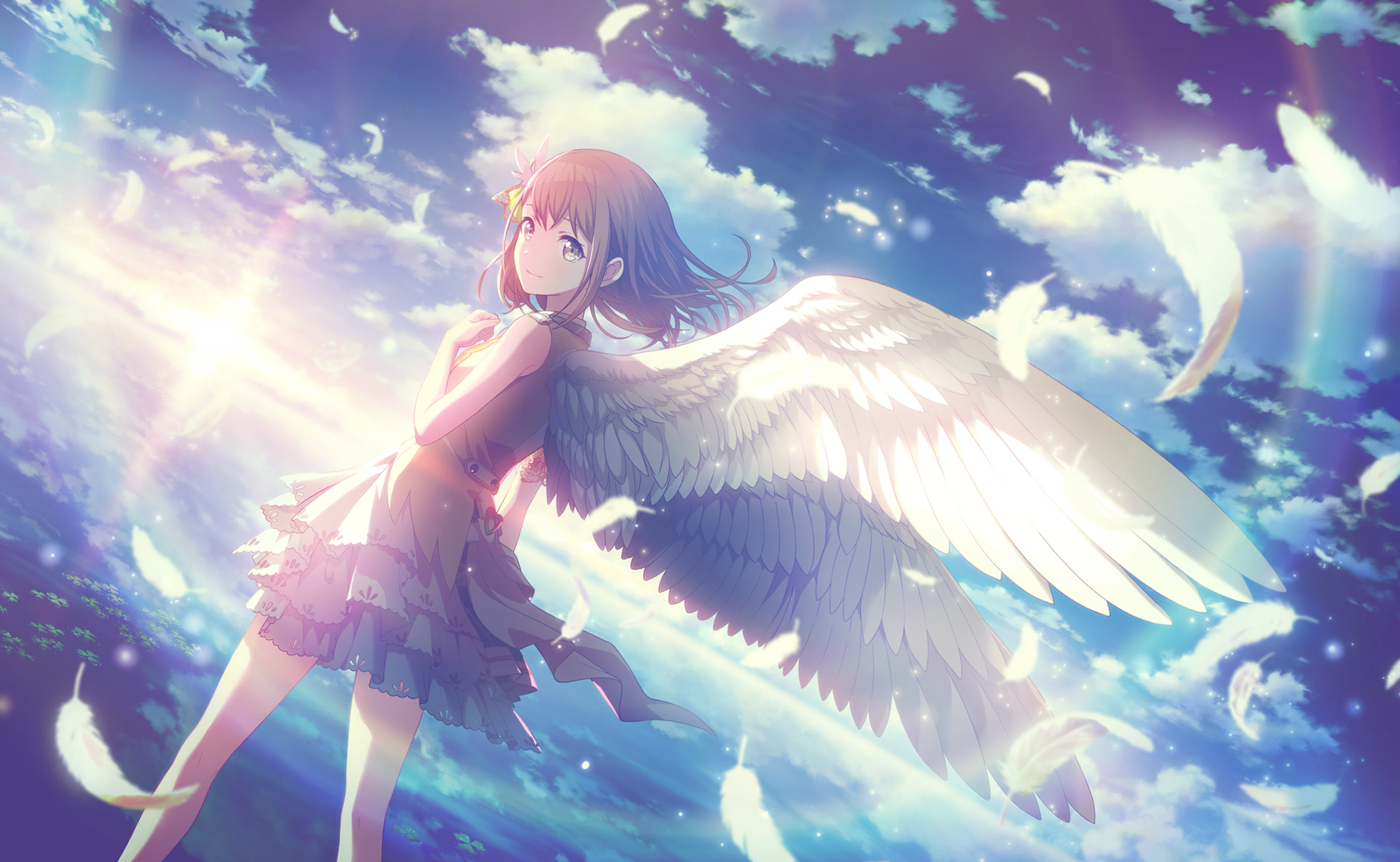 Hanasato Minori Cards In 2022. Anime Background, Anime Art, Anime Angel