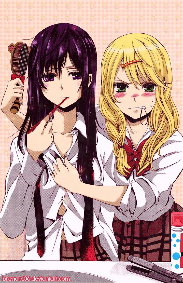 Yandere Yuri One Shots Aihara (Citrus) x Yandere! Reader x Yuzu Aihara (Citrus