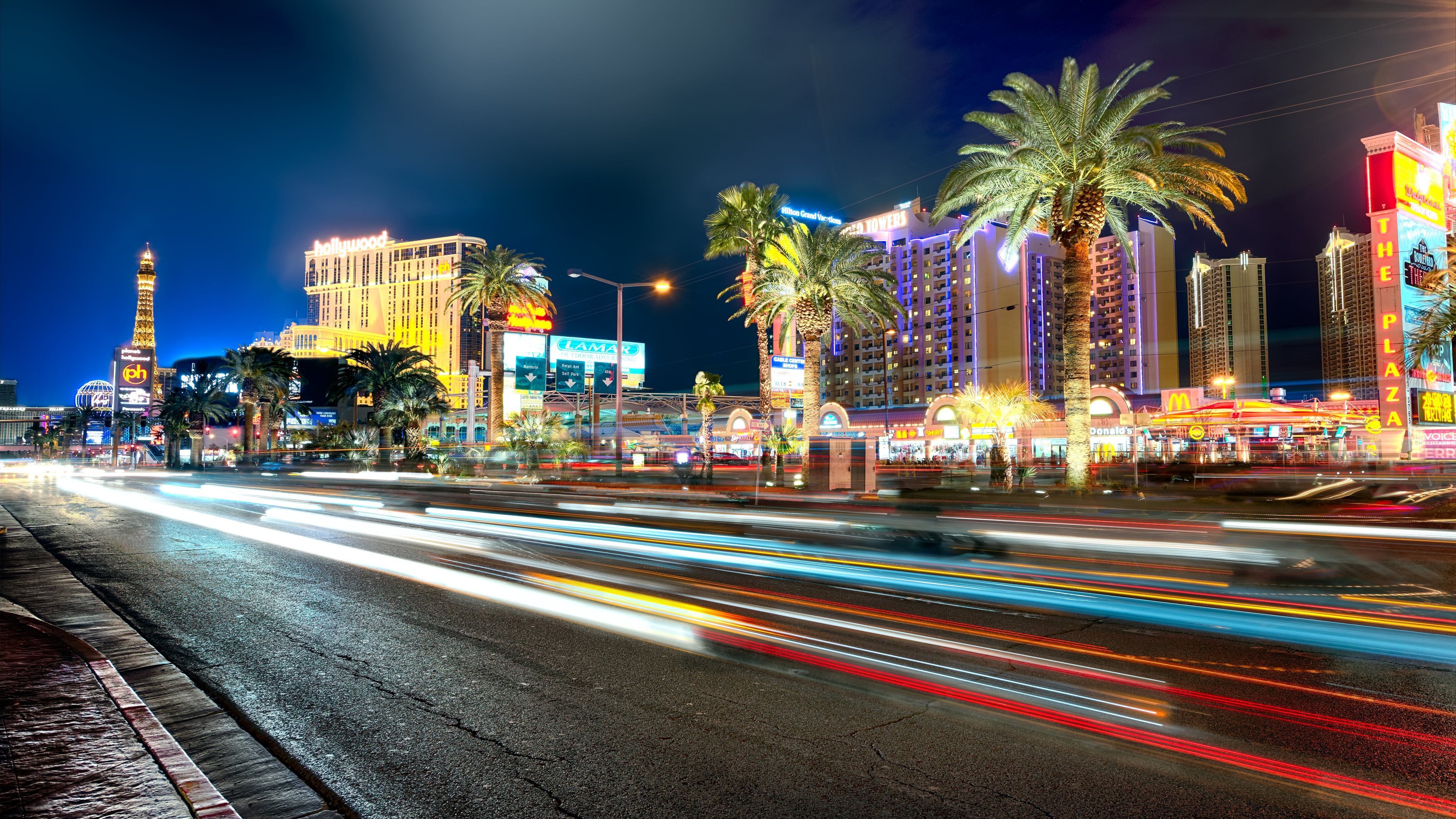 Las vegas strip 1080P, 2K, 4K, 5K HD wallpapers free download