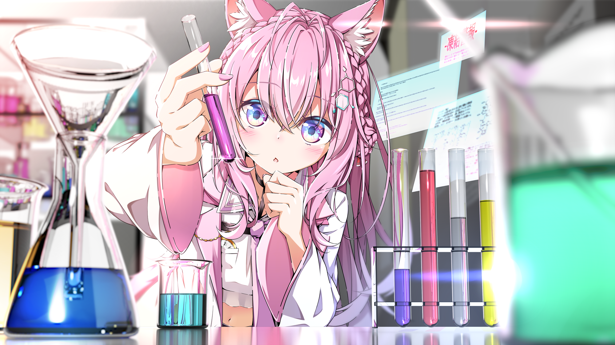 Virtual Youtuber HD, Hololive, Hakui Koyori Gallery HD Wallpaper