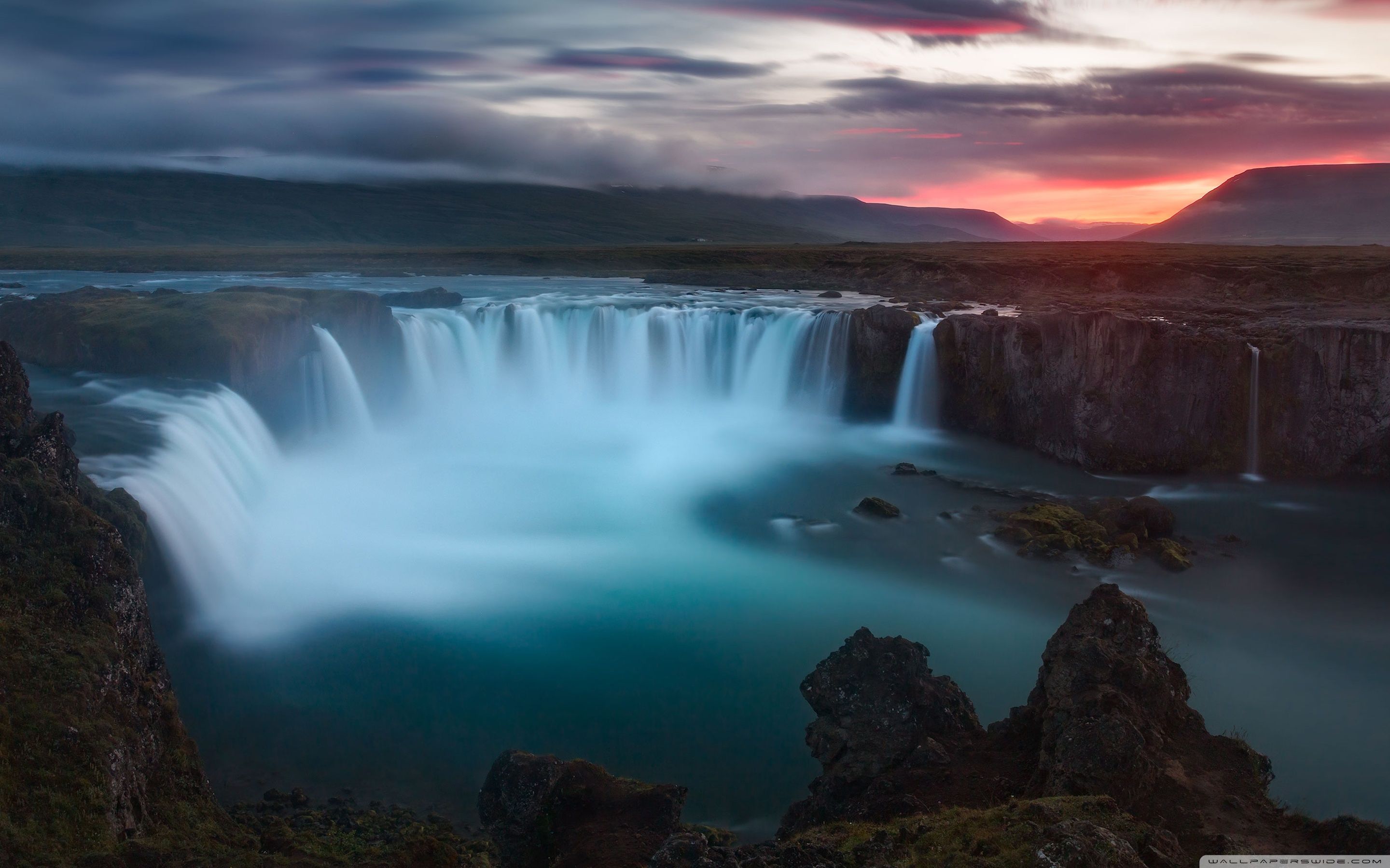 Iceland Waterfalls Wallpaper