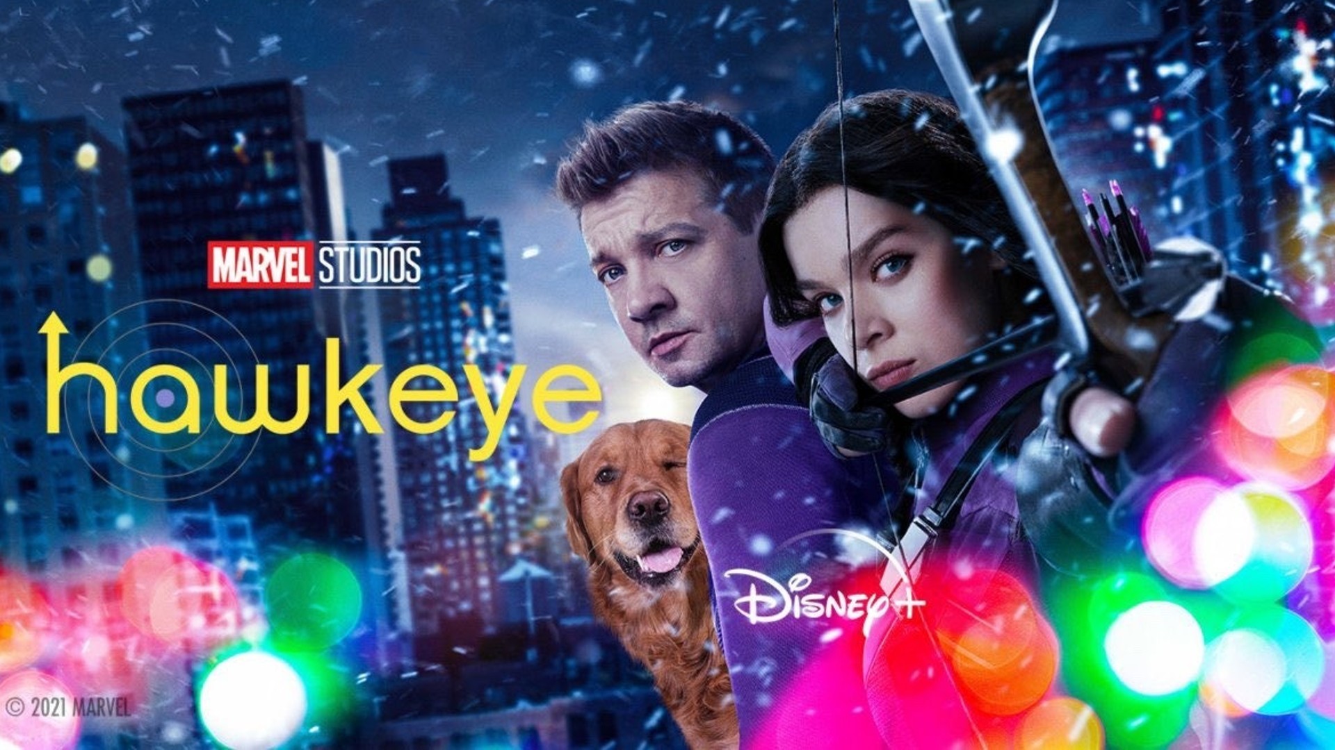 Kate and Clint.. Marvel Studios' Hawkeye