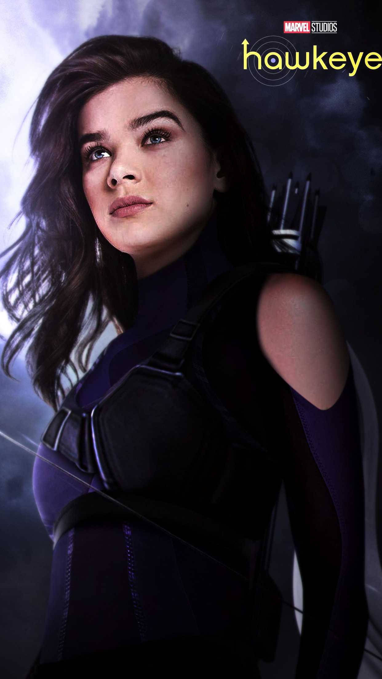 Download Kate Bishop Hailee Steinfeld Fan Poster Wallpaper