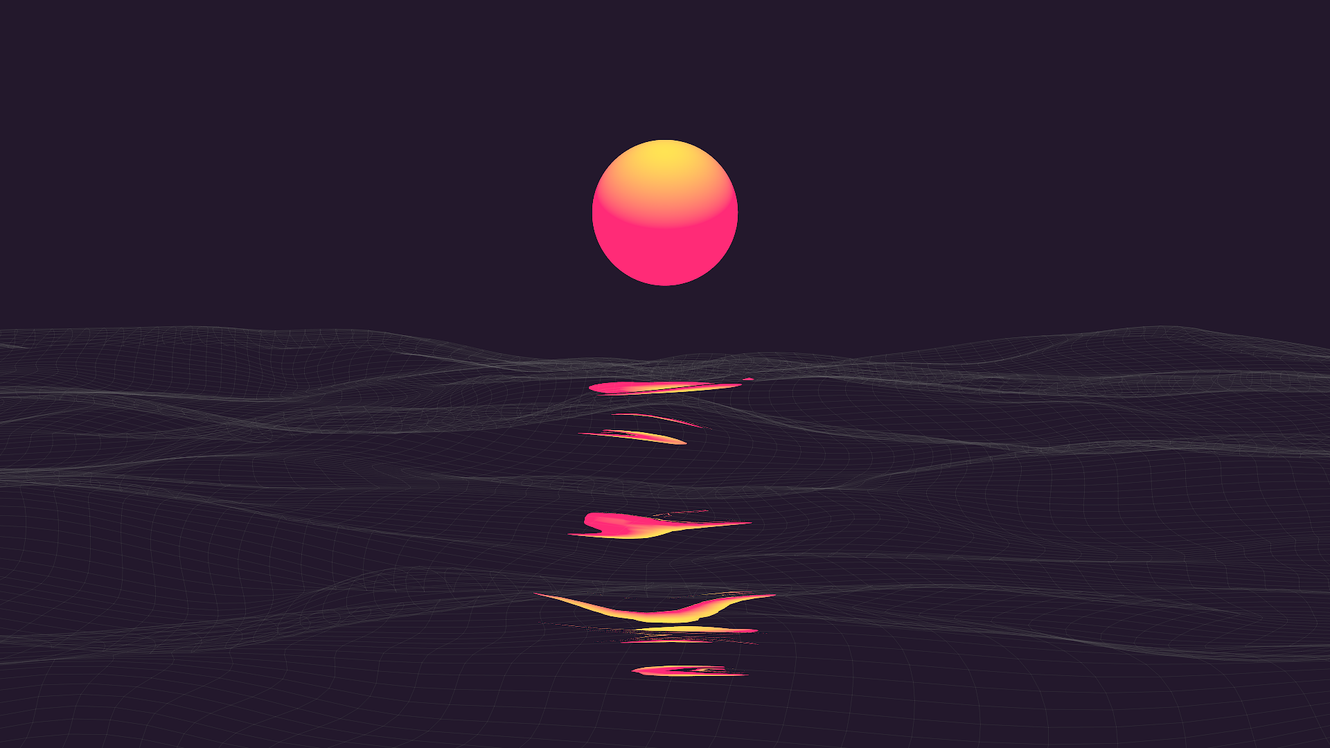 Retro Wave HD Wallpaper Free Download