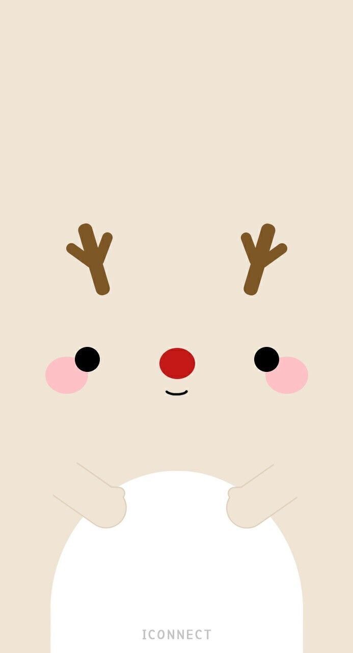 Cute Reindeer Wallpaper