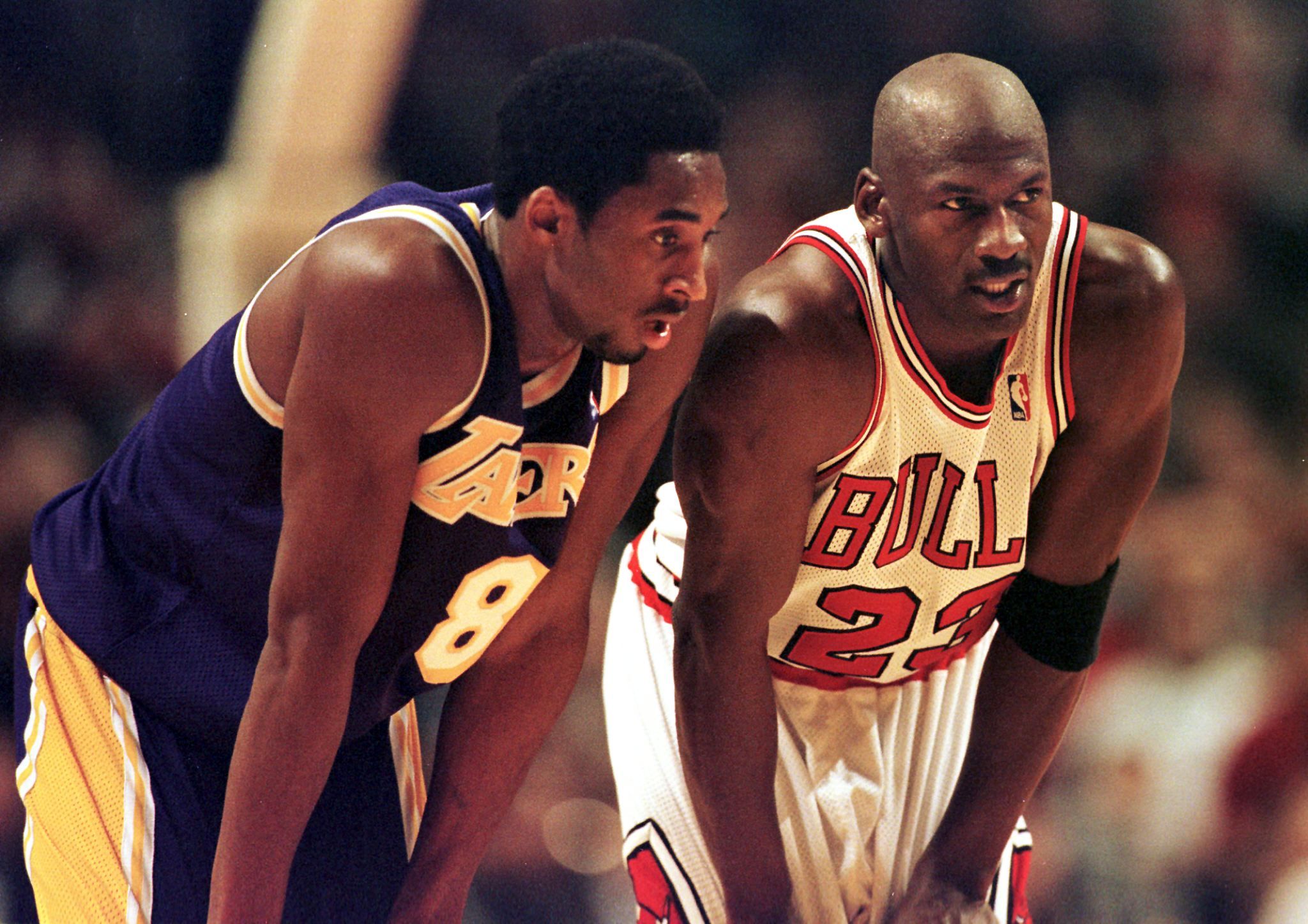 Photo of Michael Jordan and Kobe Bryantrs