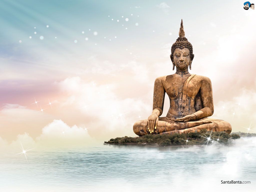 Lord Buddha Wallpaper. Buddha statue, Buddha background, Buddha