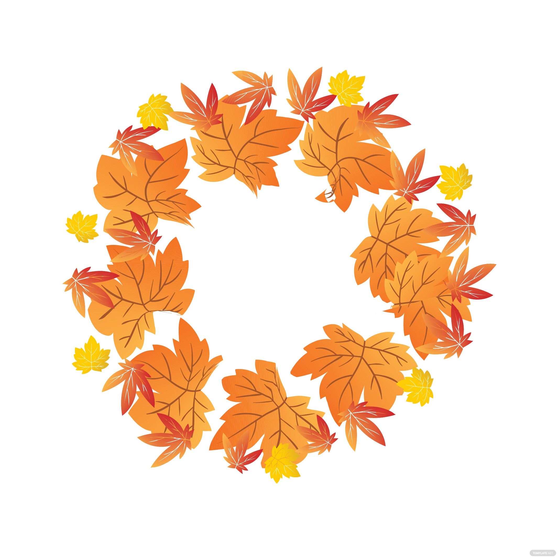 Free Free Maple Leaves Circle Vector, Illustrator, JPG, PNG, SVG