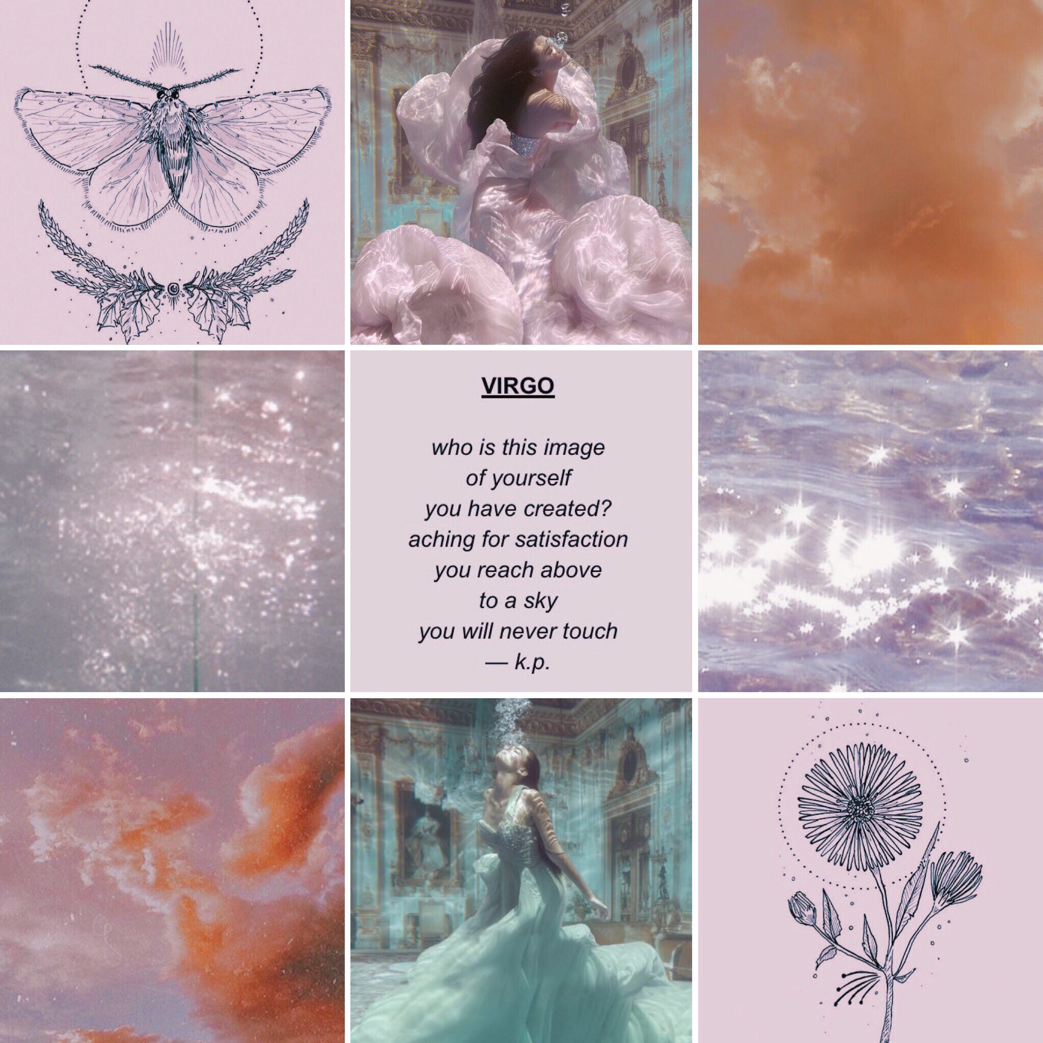 Virgo Collage Wallpapers Wallpaper Cave