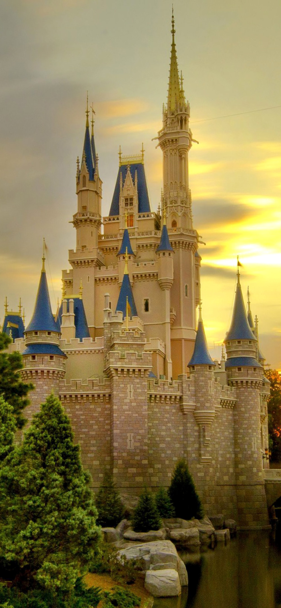 Disneyland Castle Wallpaper for iPhone 11