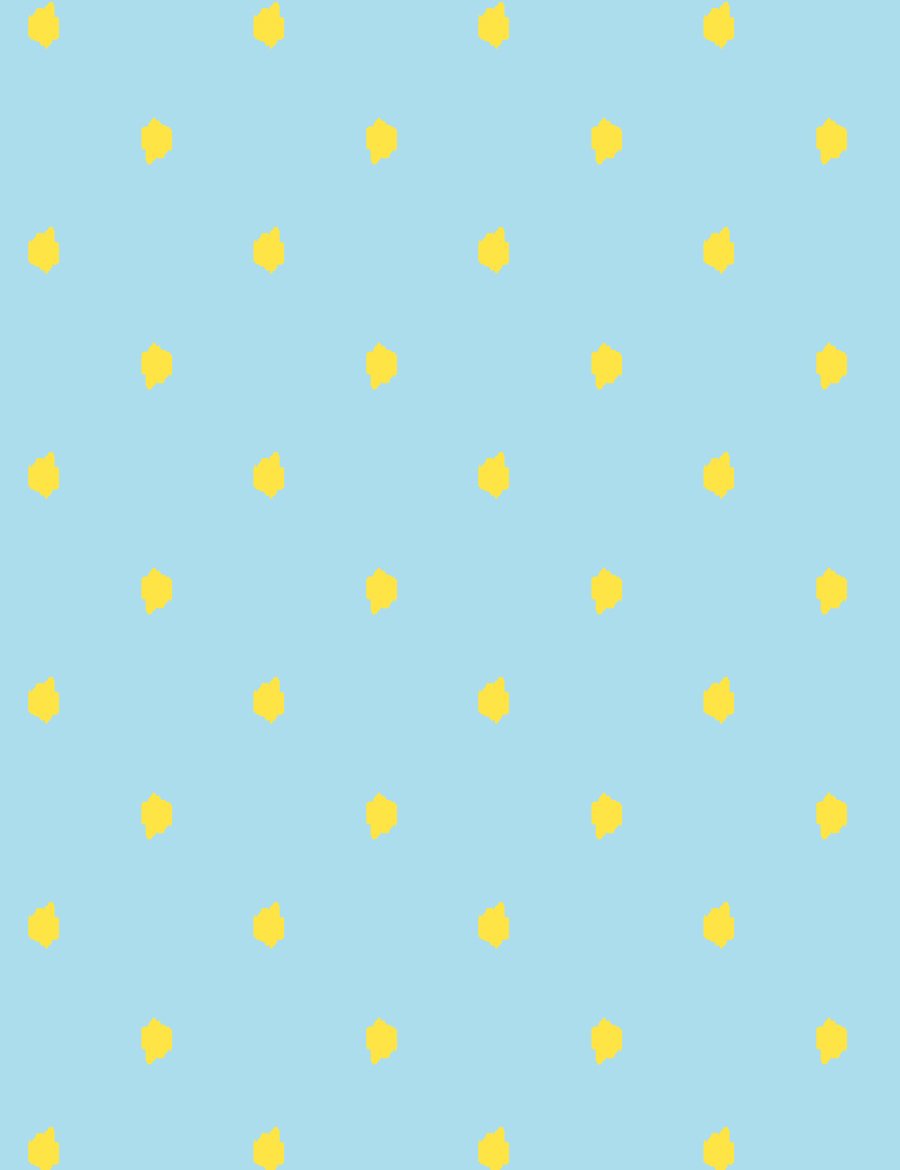 Medina Dot' Wallpaper by Wallshoppe / Baby Blue