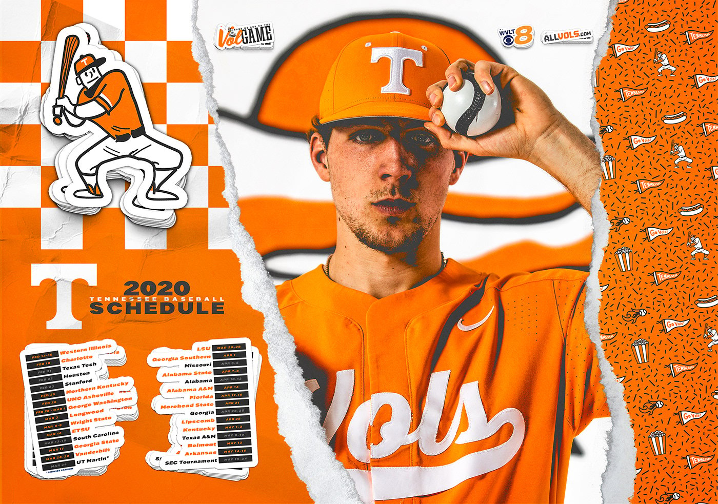 Tennessee Volunteers Baseball Wallpapers Wallpaper Cave