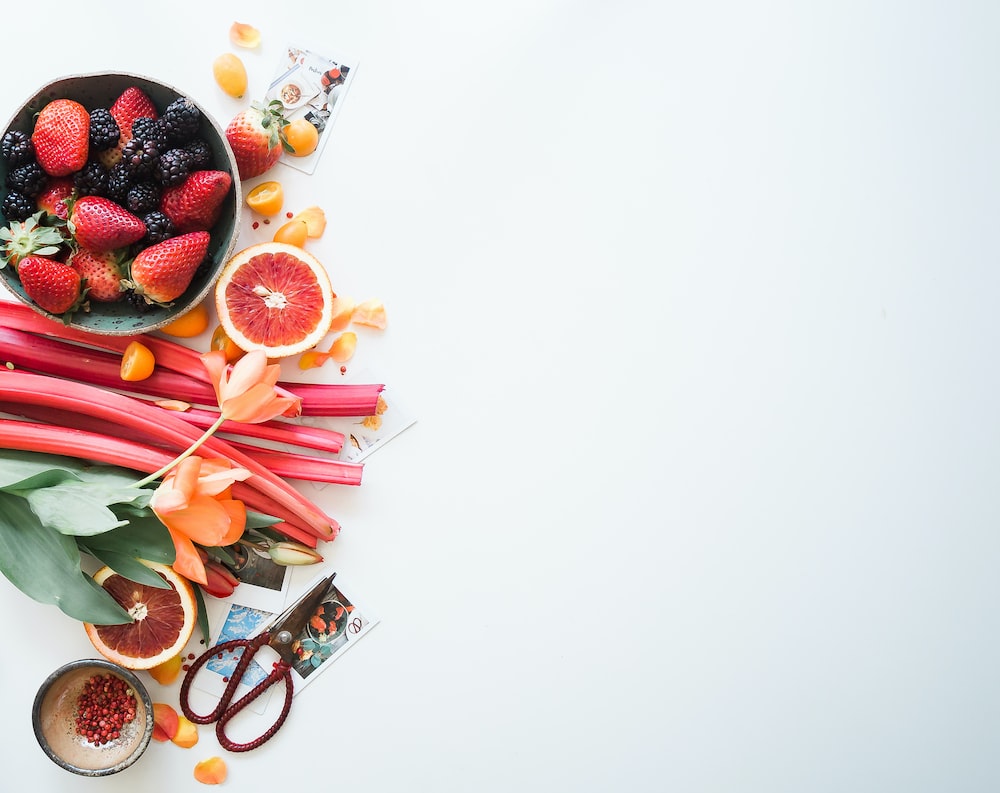 variety of sliced fruits photo
