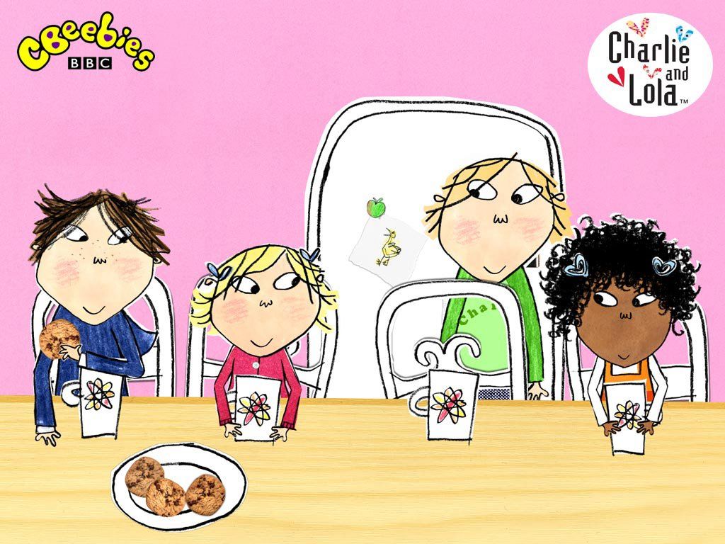 Charlie and Lola. Desenhos animados, Infância, Desenhos