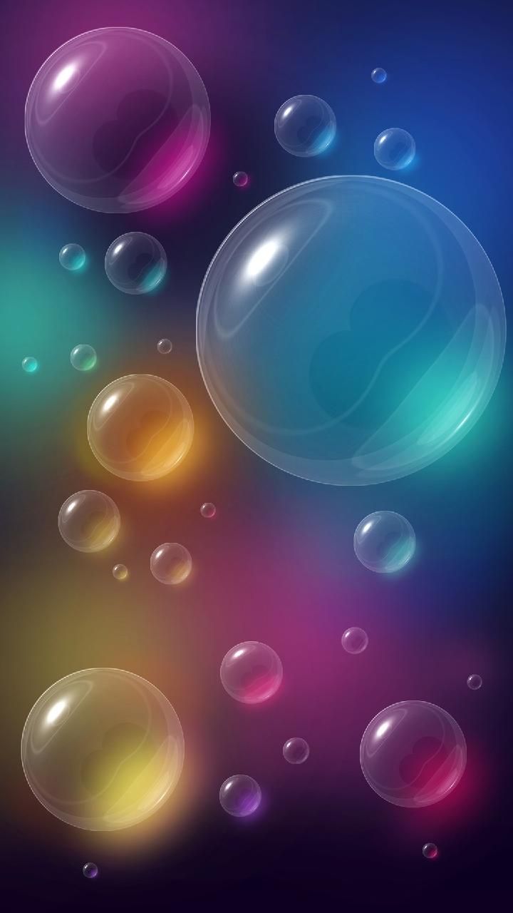 Download Rainbow Bubbles Wallpaper by Z_Studios now. Browse millions of popular abs. Bubbles wallpaper, Rainbow bubbles, Cellphone wallpaper