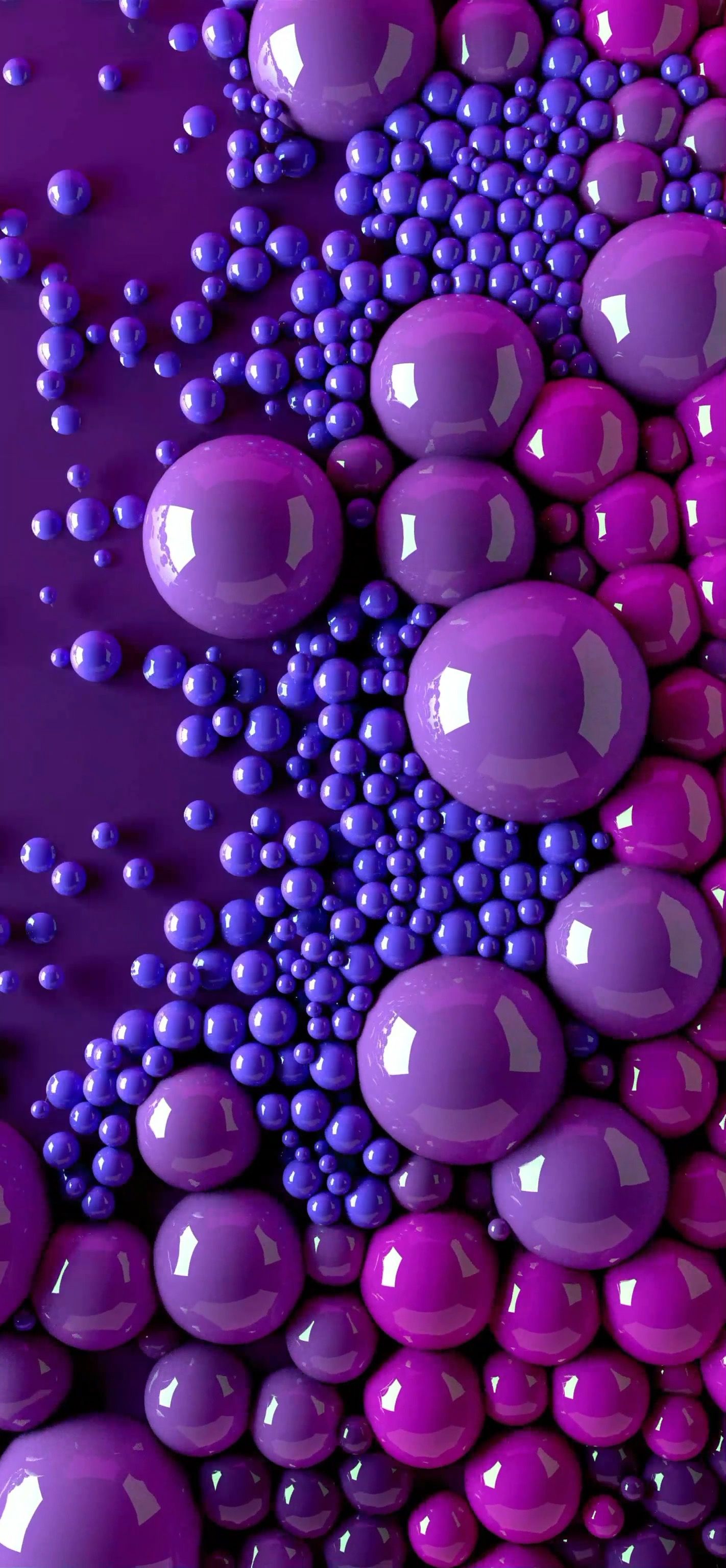 Moving Bubbles. LIVE Wallpaper