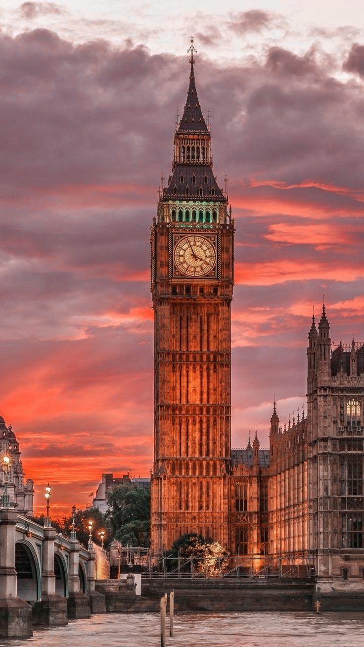 London Sunset Big Ben Lockscreen. Big ben, London sunset, Amazing sunsets