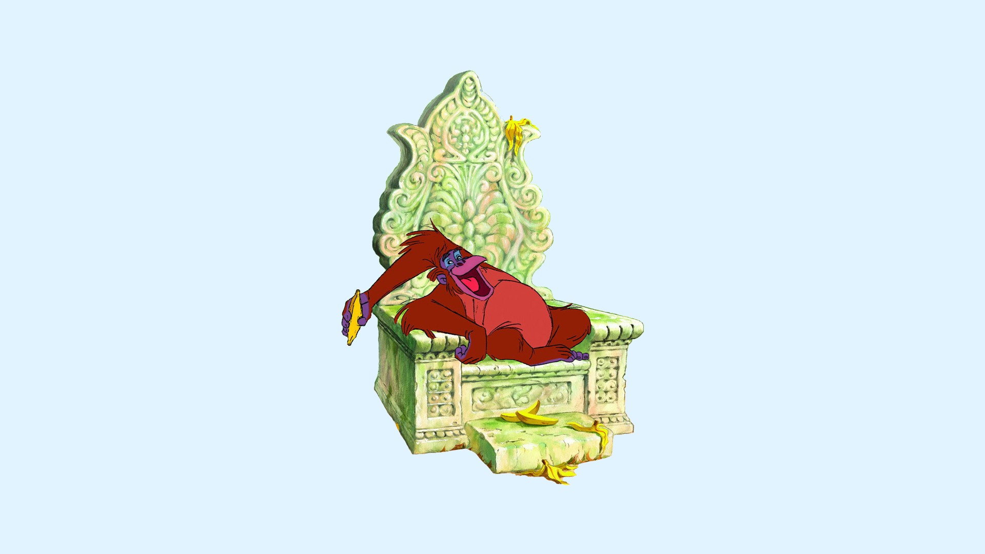 Disney, The Jungle Book, Minimalism, King Louie HD Wallpaper / Desktop and Mobile Image & Photo