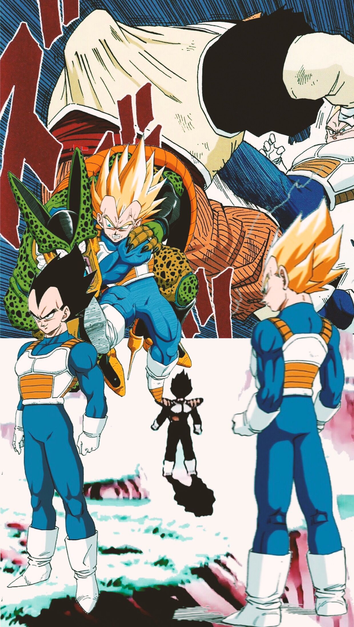 Vegeta #Cell Saga❤️♠️. Anime Dragon Ball Super, Anime Dragon Ball, Dragon Ball Super Manga