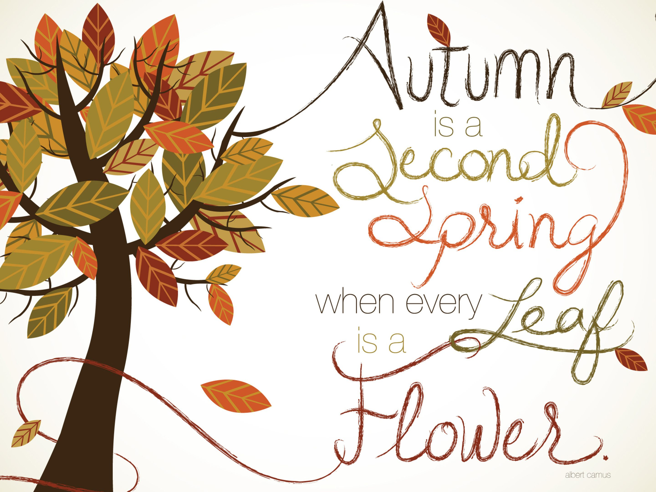 Download Fall Season Autumn Quotes, Fall, Season, Autumn, Quotes Wallpaper in 2732x2048 Resolution