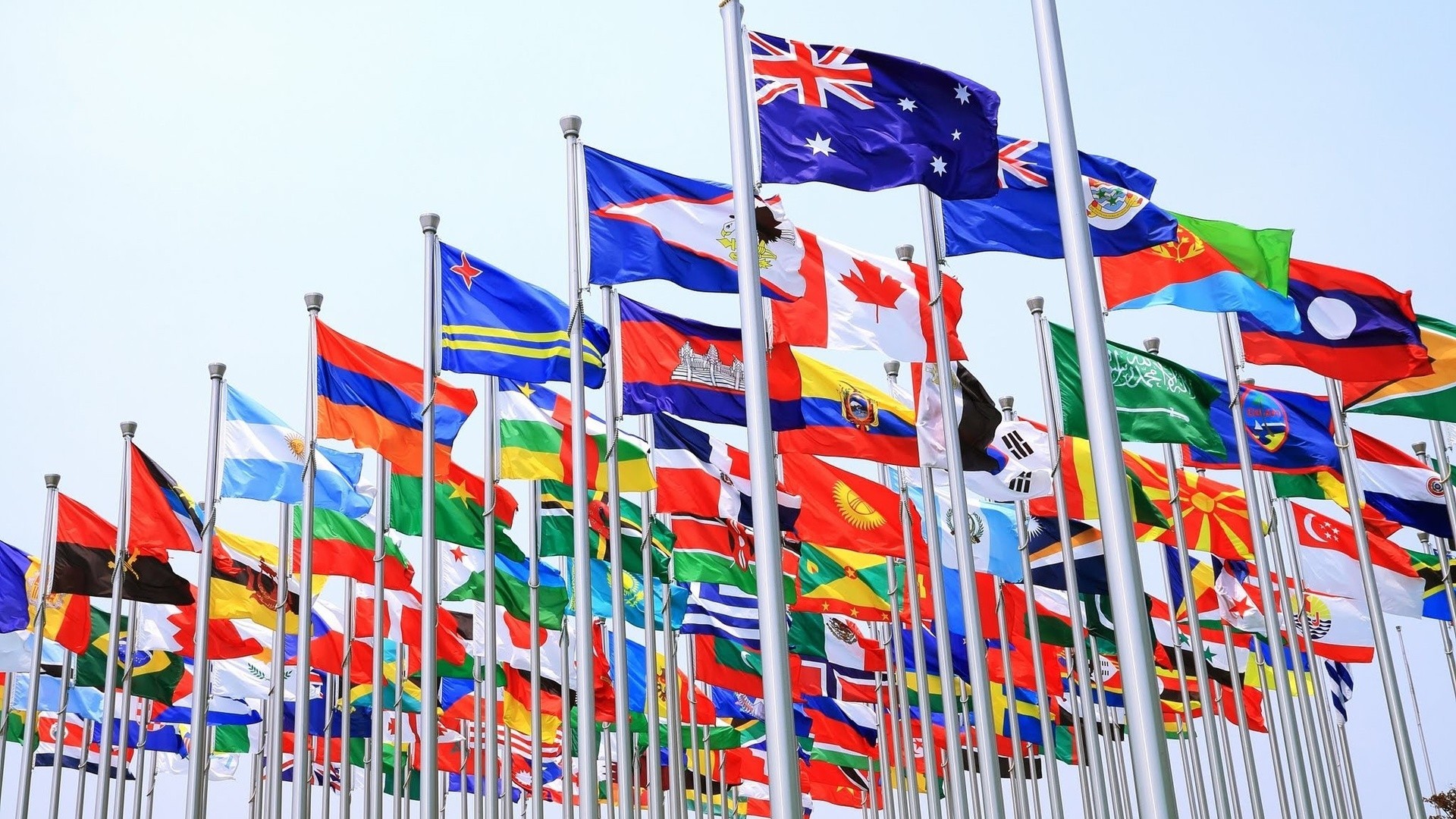International Flags Wallpaper